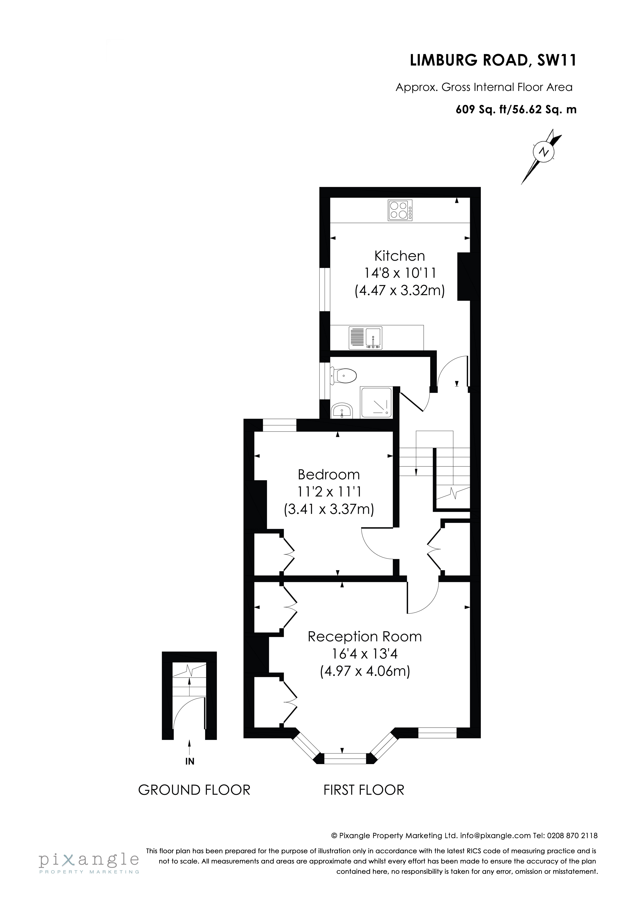 Limburg Road, London floorplan