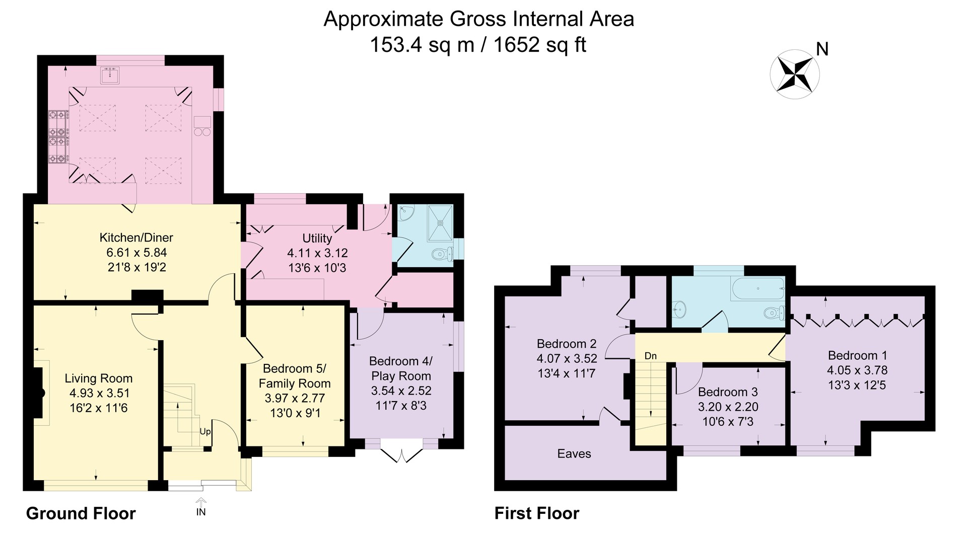 9, School Lane, Eaton floorplan