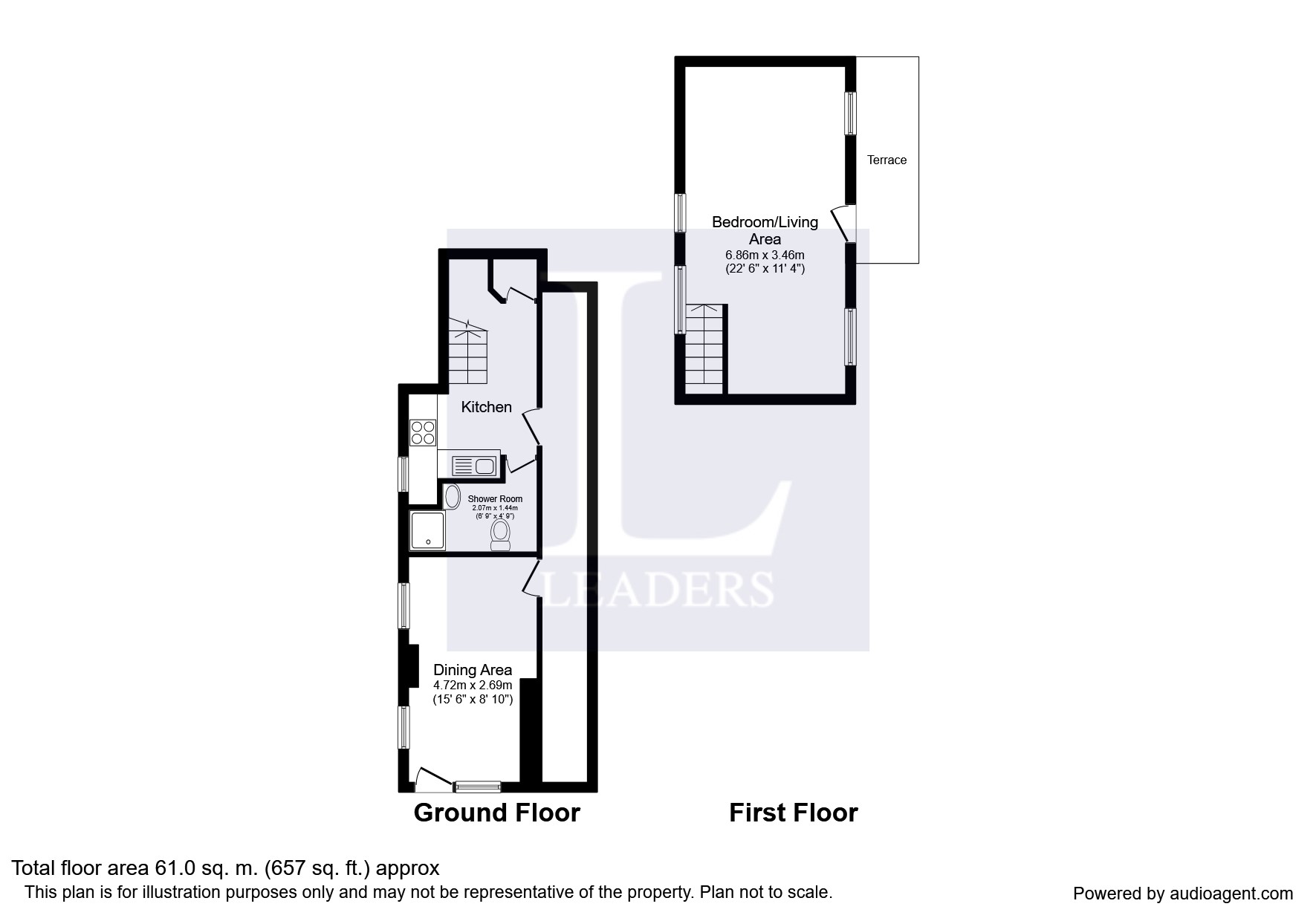 1 Bedrooms Flat to rent in Black Hill, Lindfield, Haywards Heath RH16