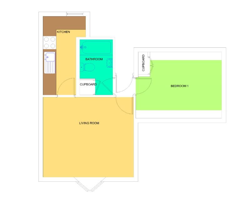 1 Bedrooms Flat to rent in All Saints Street, The Arboretum, Nottingham NG7