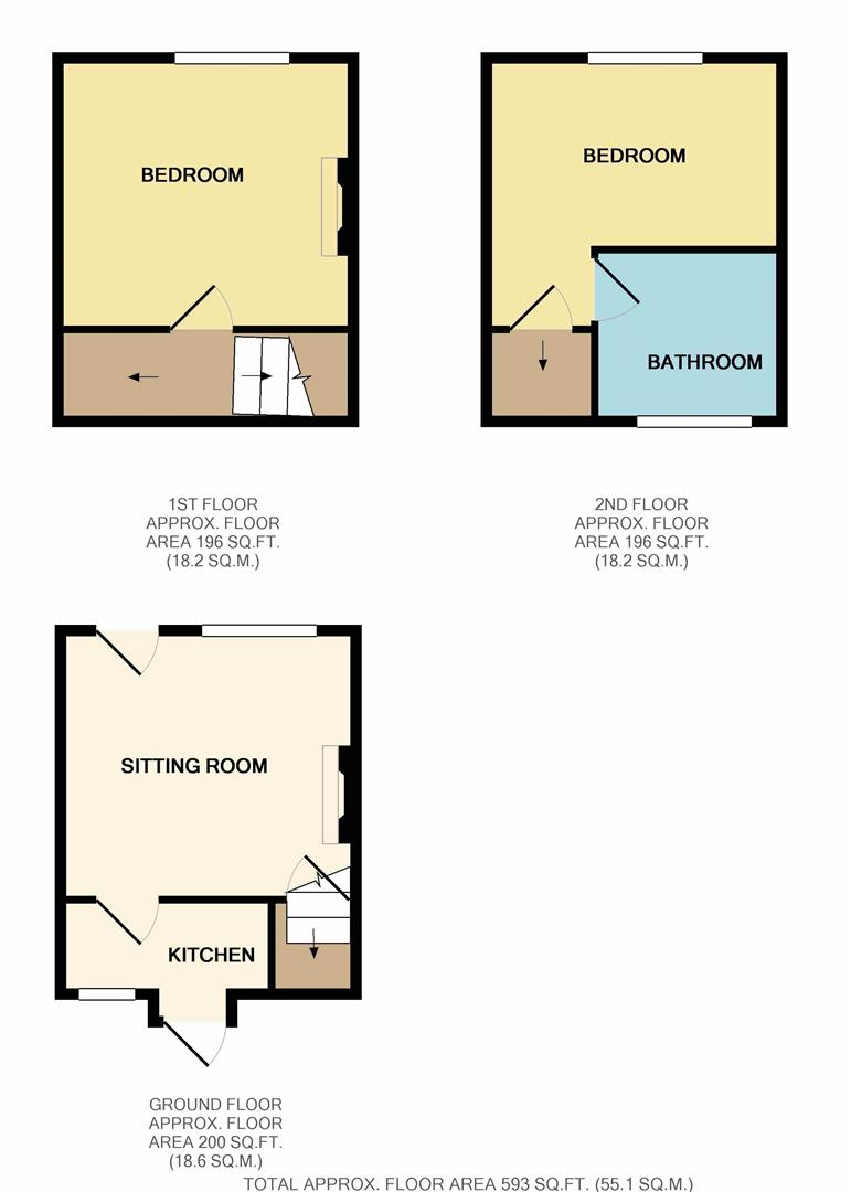 2 Bedrooms Terraced house for sale in Station Road, Market Bosworth, Nuneaton CV13