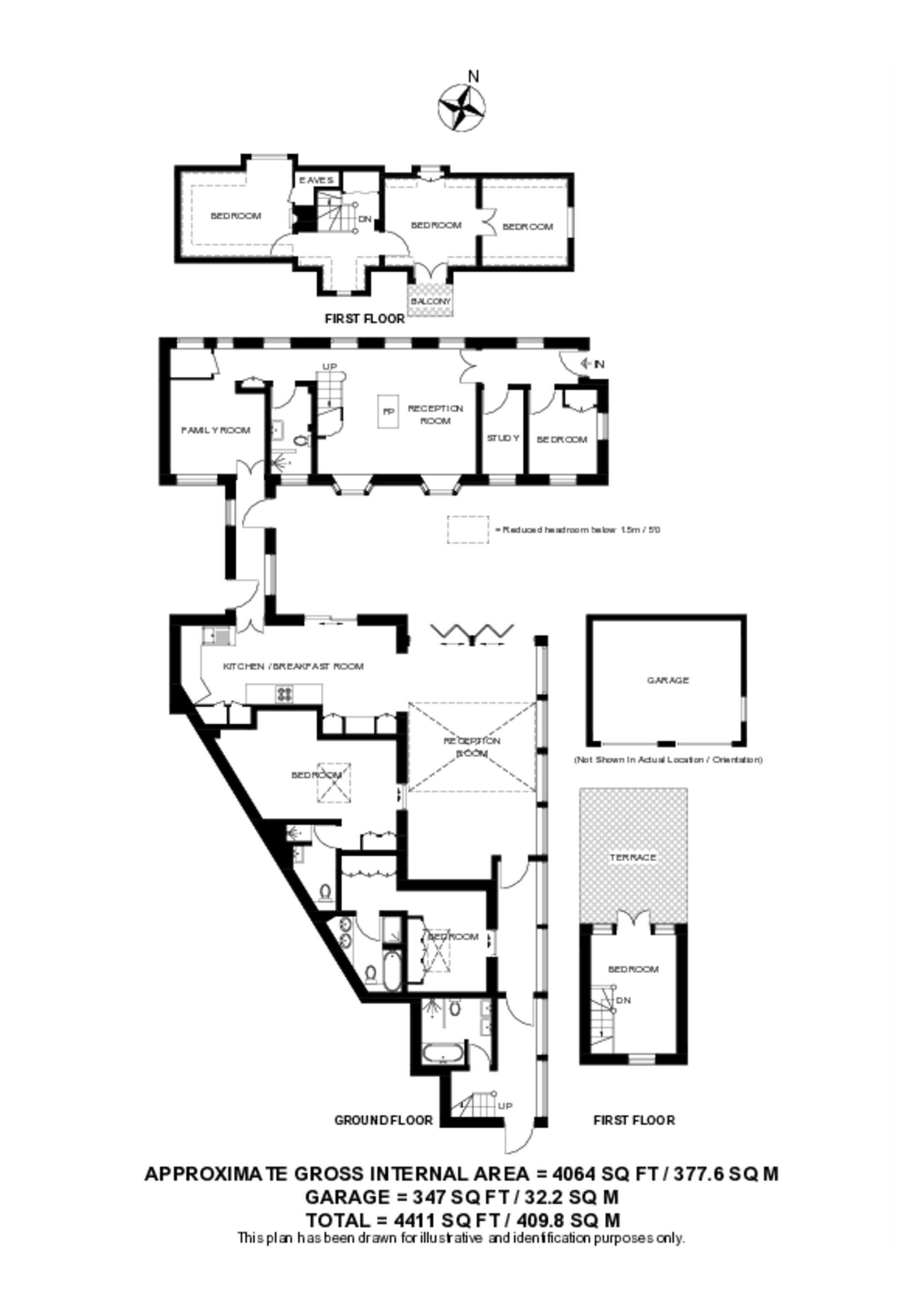Fairmile Park Road,, Cobham floorplan