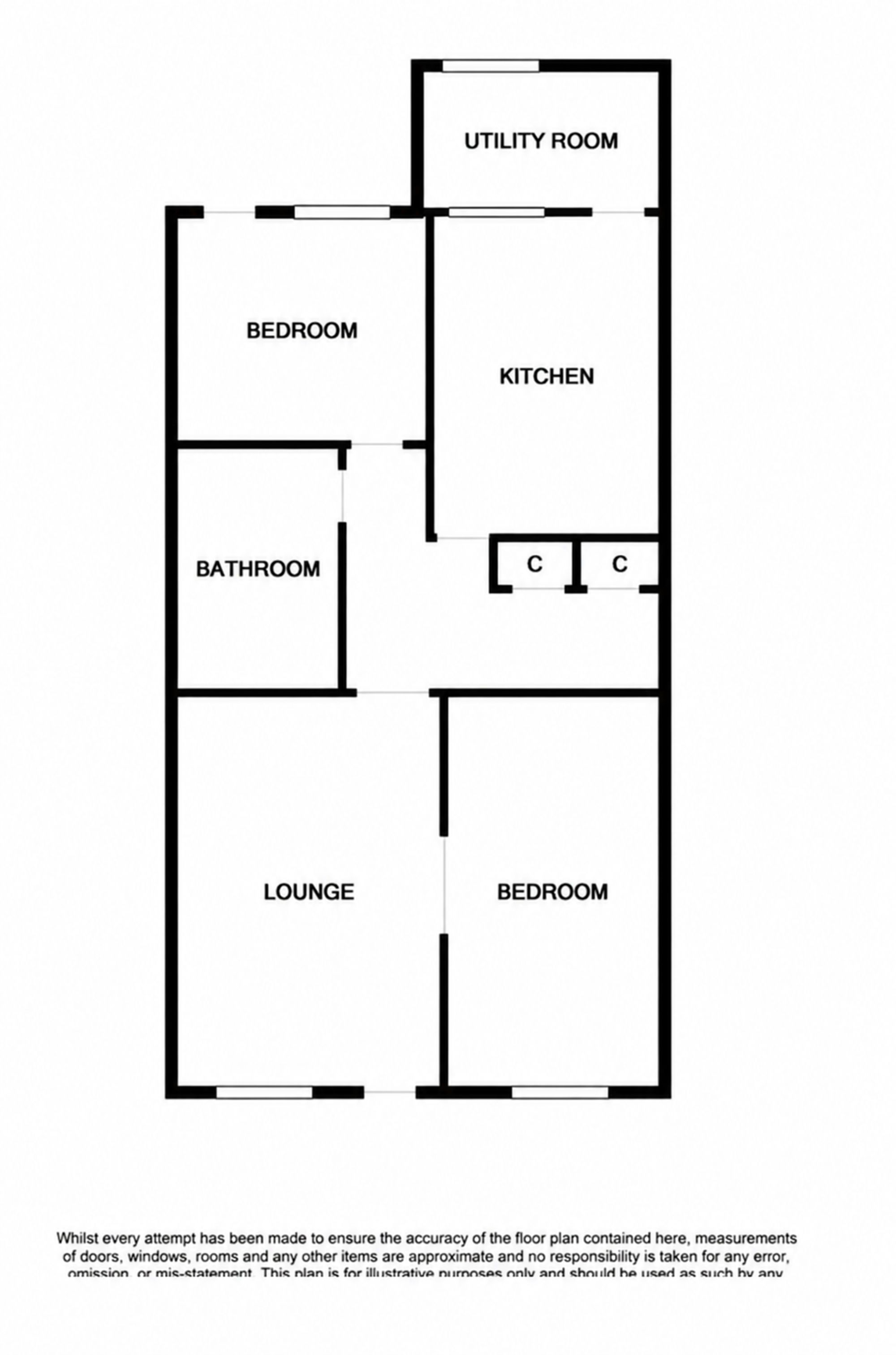 Clerk Street, Loanhead floorplan