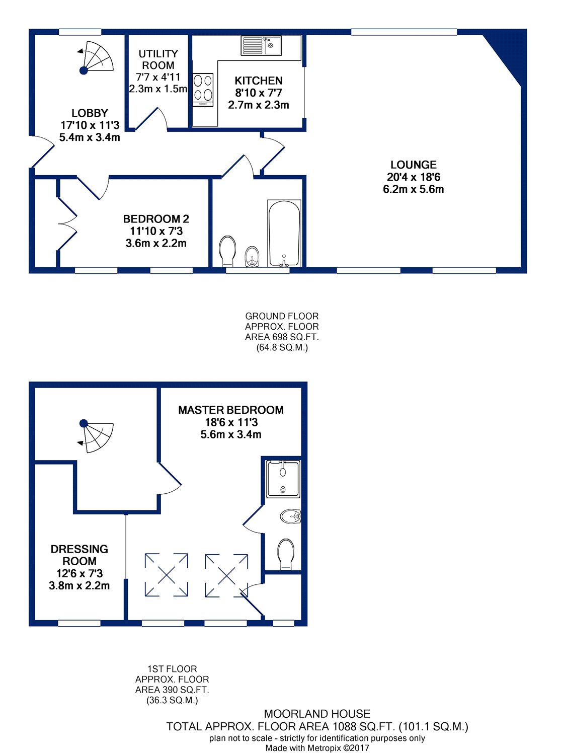 2 Bedrooms Flat for sale in 1 Moorland House, Low Green, Rawdon, Leeds, West Yorkshire LS19