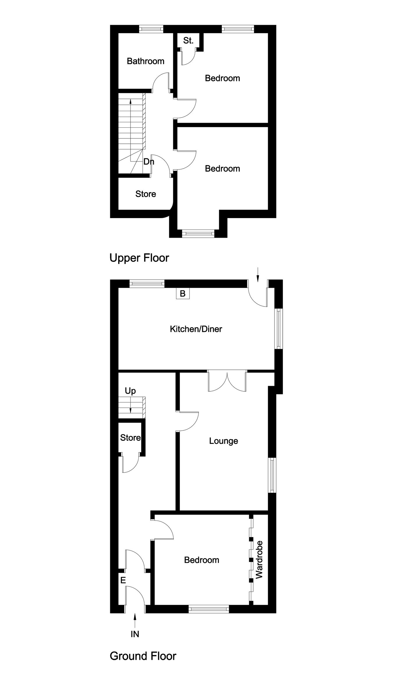 58, Hall Street, Lochgelly floorplan