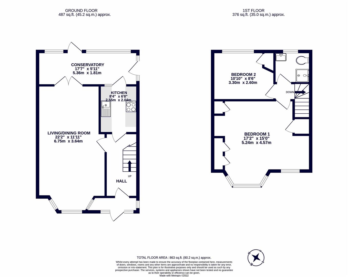 Lea Crescent, Ruislip HA4, 2 bedroom end terrace house for sale