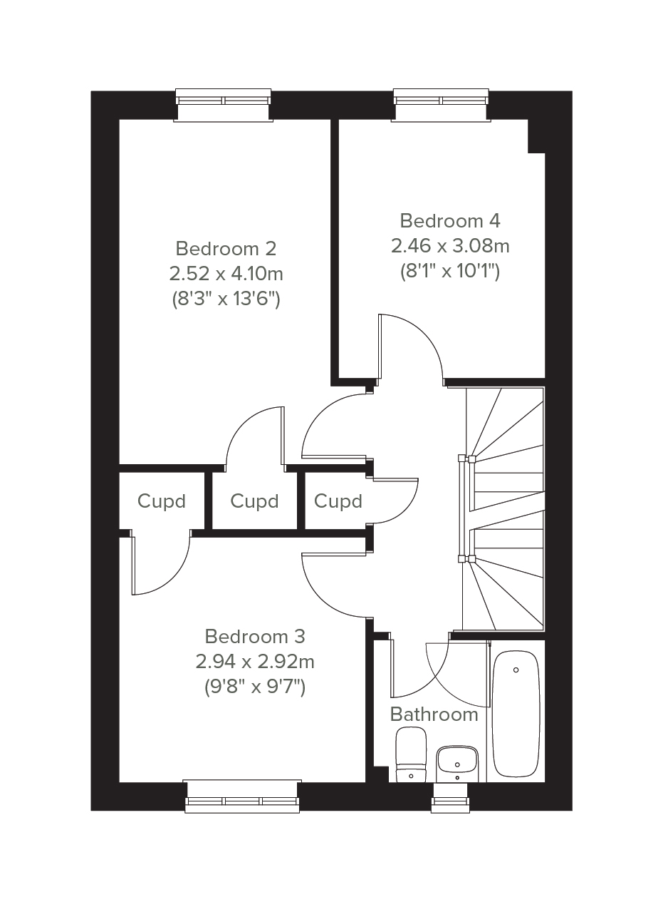 757, Westland Road, Weston-Super-Mare floorplan