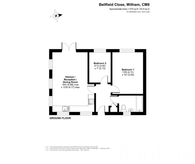 16, Bellfield Close, Essex floorplan