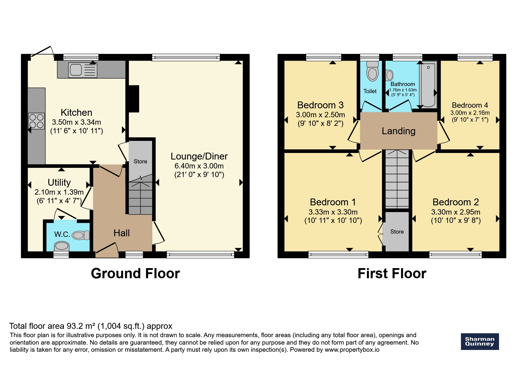 Sallowbush Road, HUNTINGDON floorplan