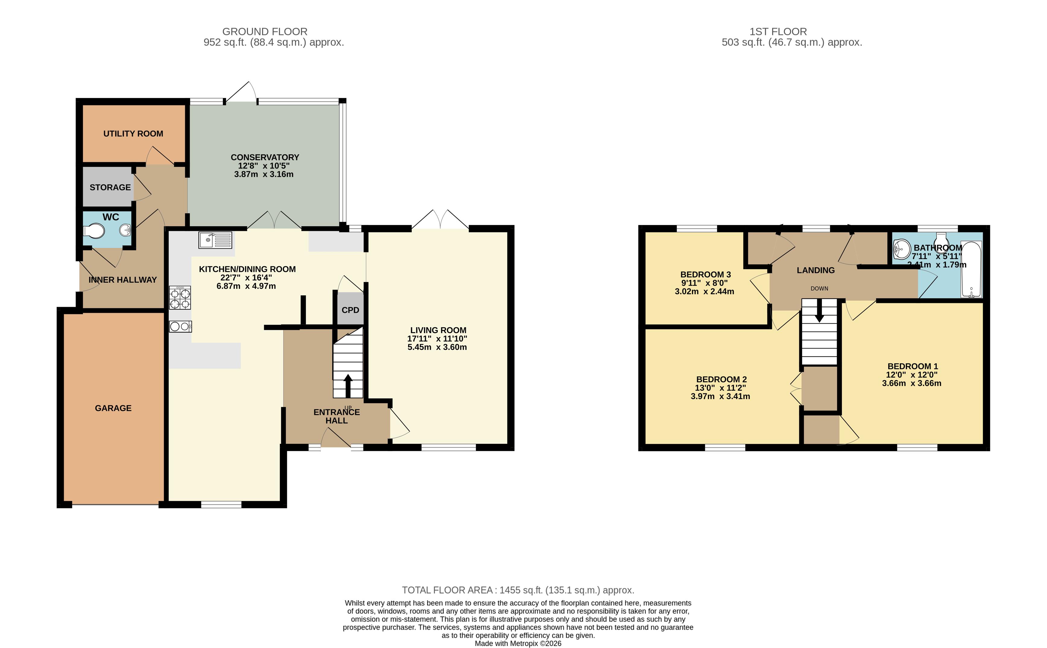 319, Burton Road, Lincoln floorplan