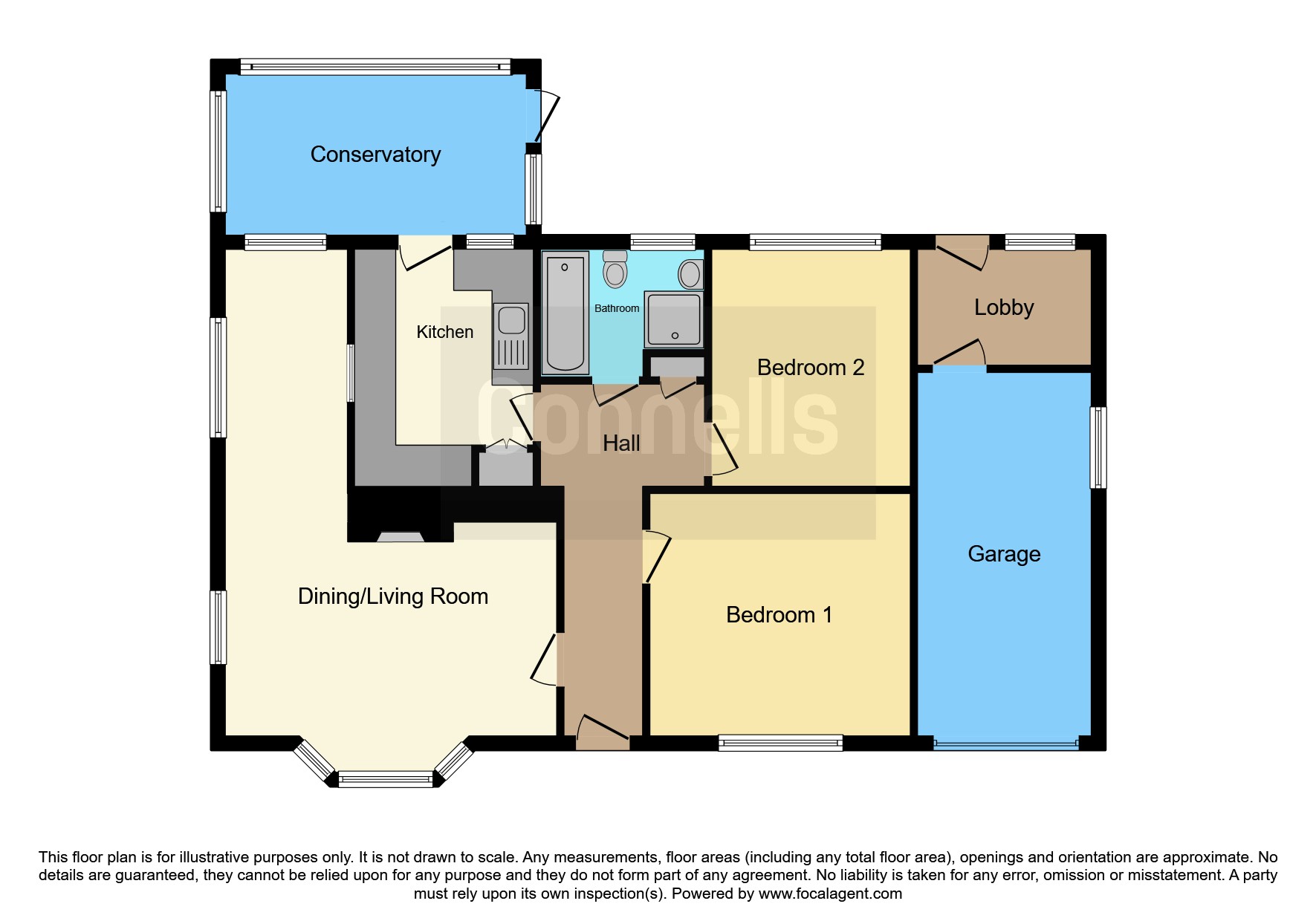 17, Whitehill, Dorchester floorplan
