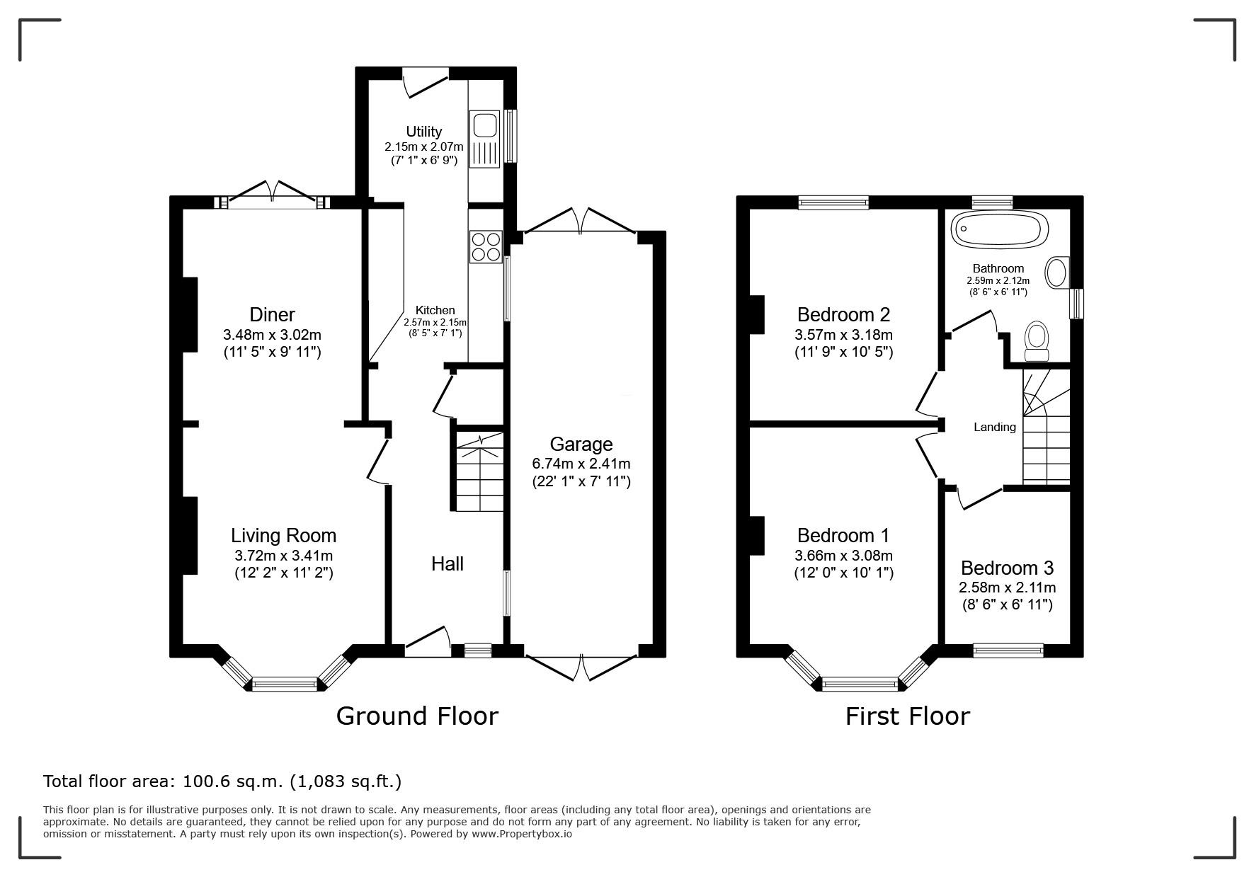 464, Nacton Road, Ipswich floorplan