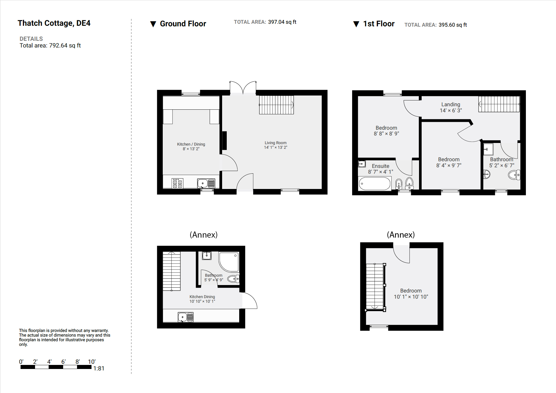 Thatch Cottage, Main Road, Matlock floorplan