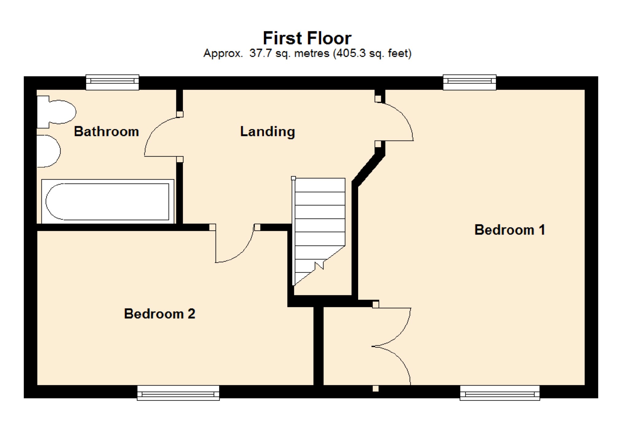 2 bed semidetached house for sale in Yelvertoft Road, Crick