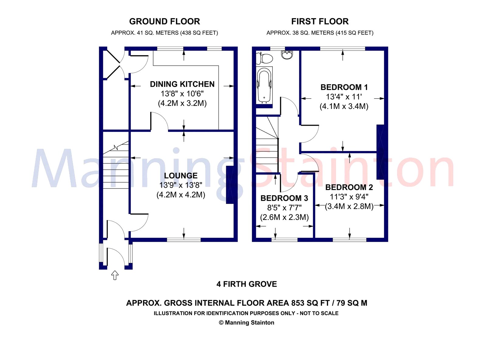 3 Bedrooms Terraced house to rent in Firth Grove, Beeston, Leeds LS11