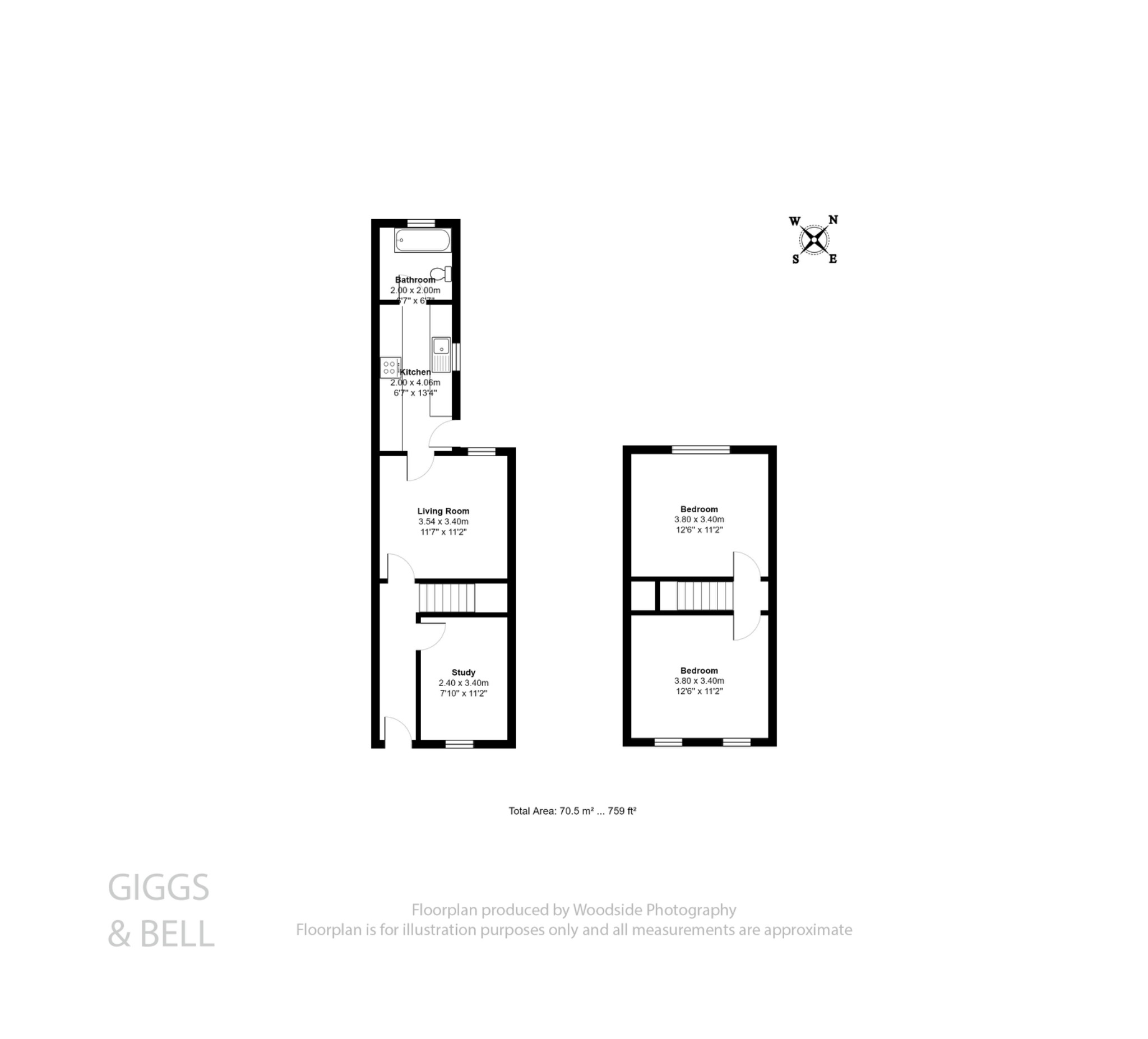 26 St. Peters Road, Luton, Bedfordshire floorplan