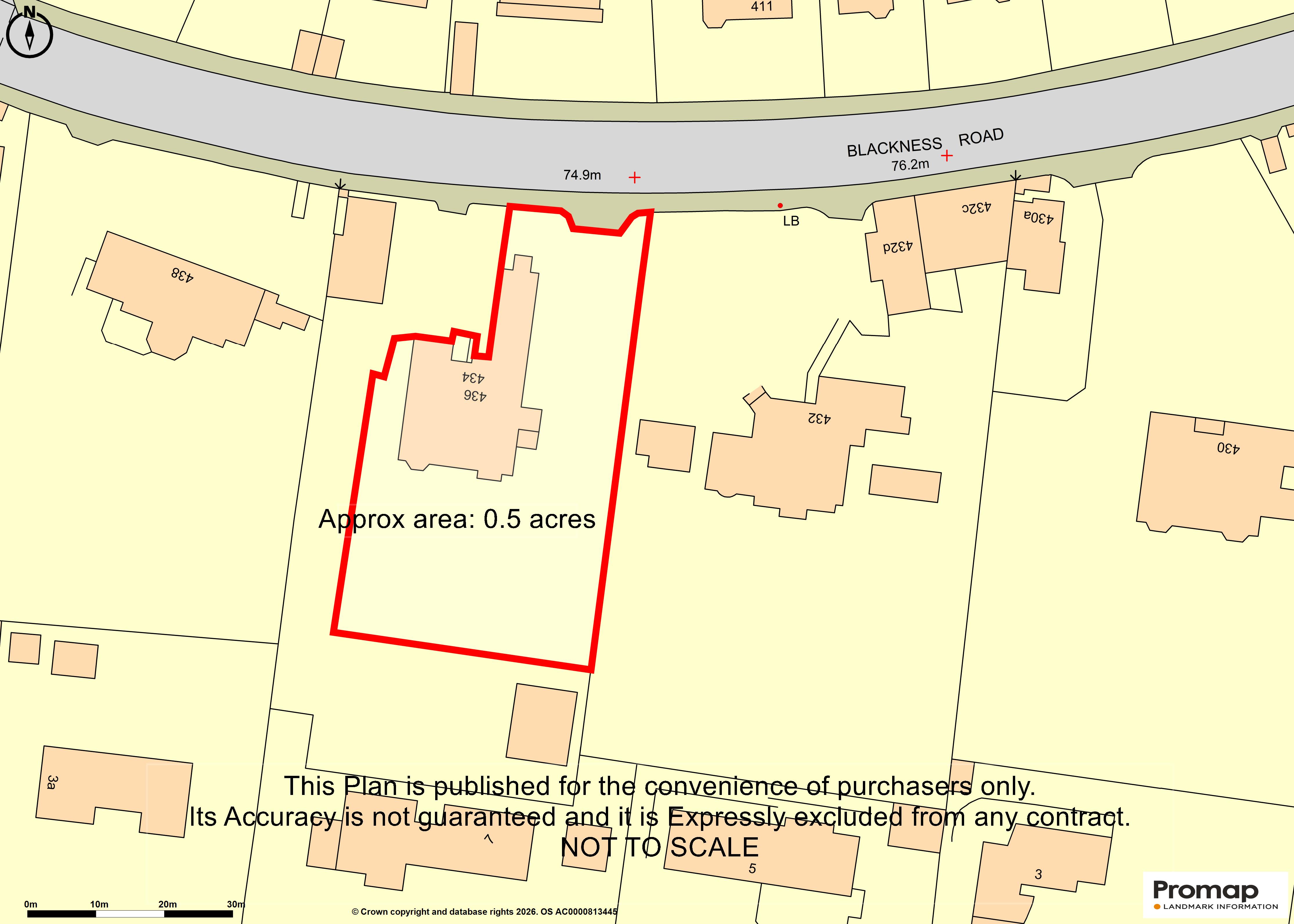 434, Blackness Road, Dundee, DD2 floorplan