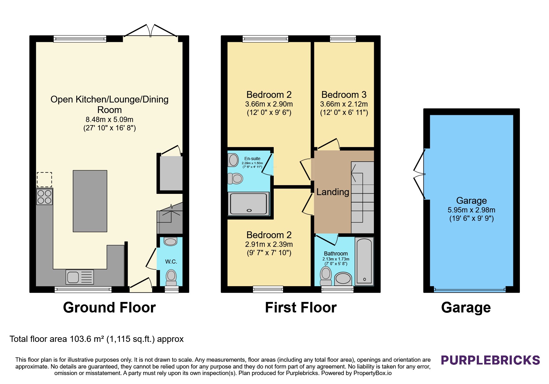 8, Dowling Way, Walberton, Arundel floorplan
