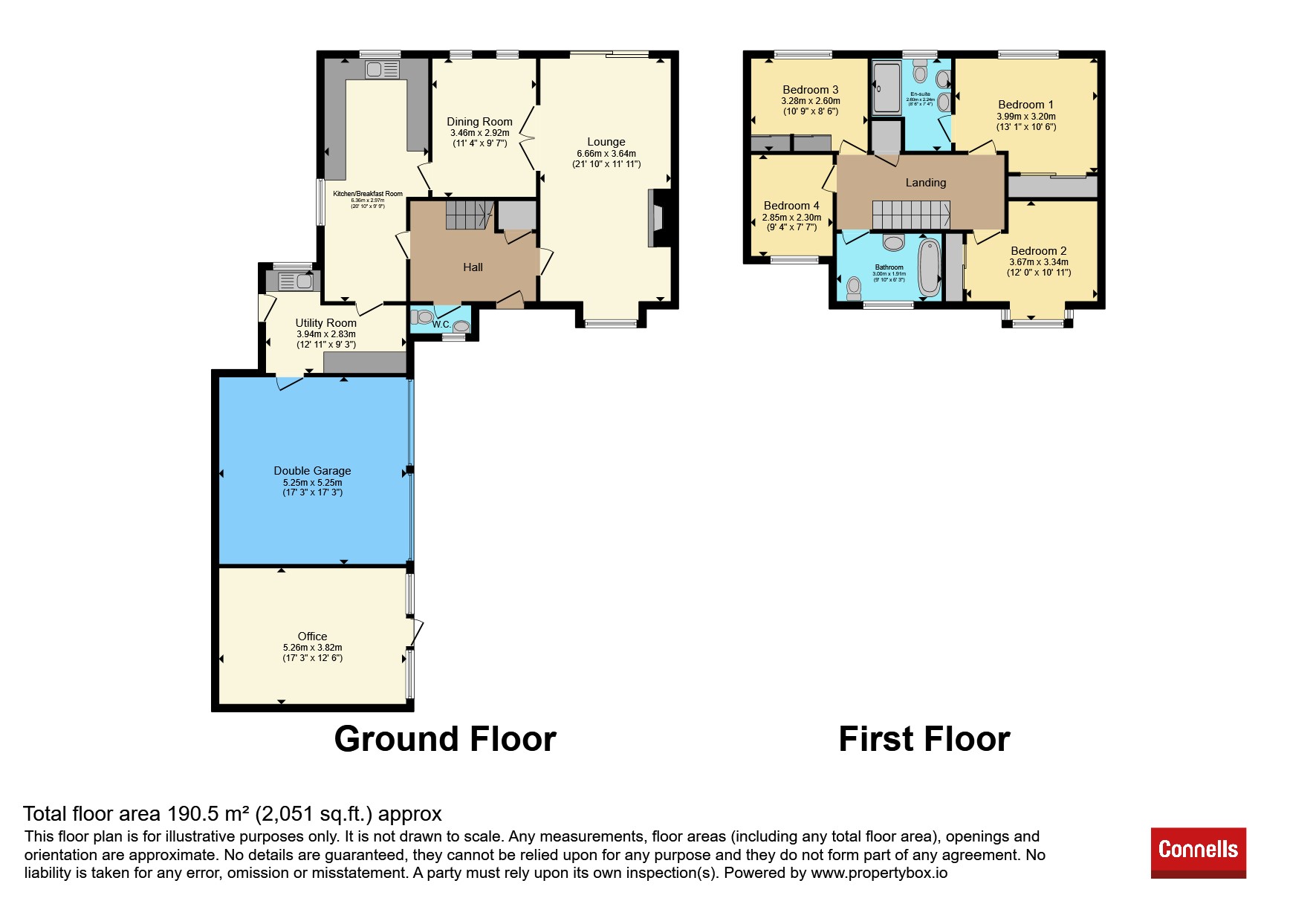 1, Pulteney Drive, Stafford floorplan