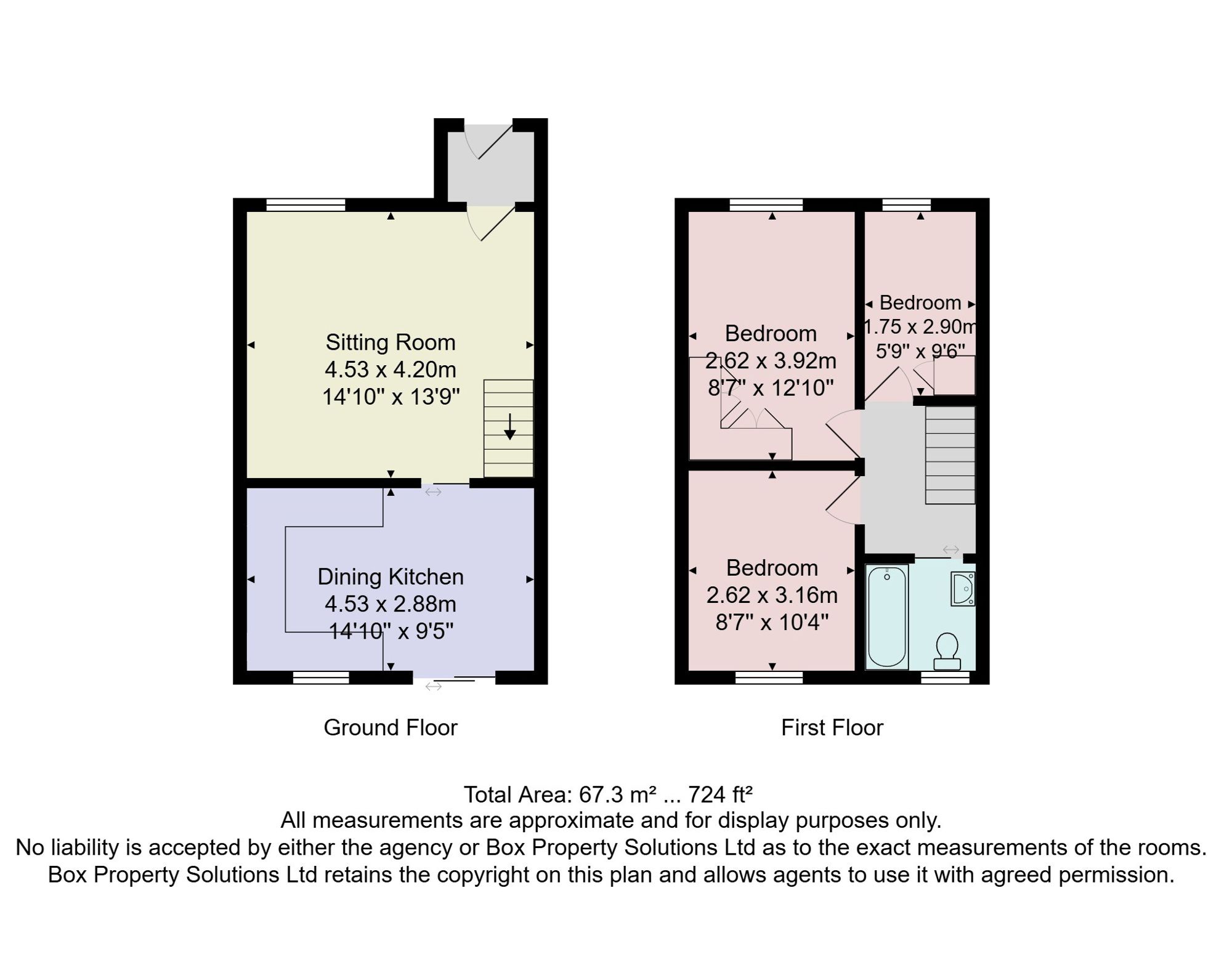 113 Arthurs Avenue, Harrogate floorplan