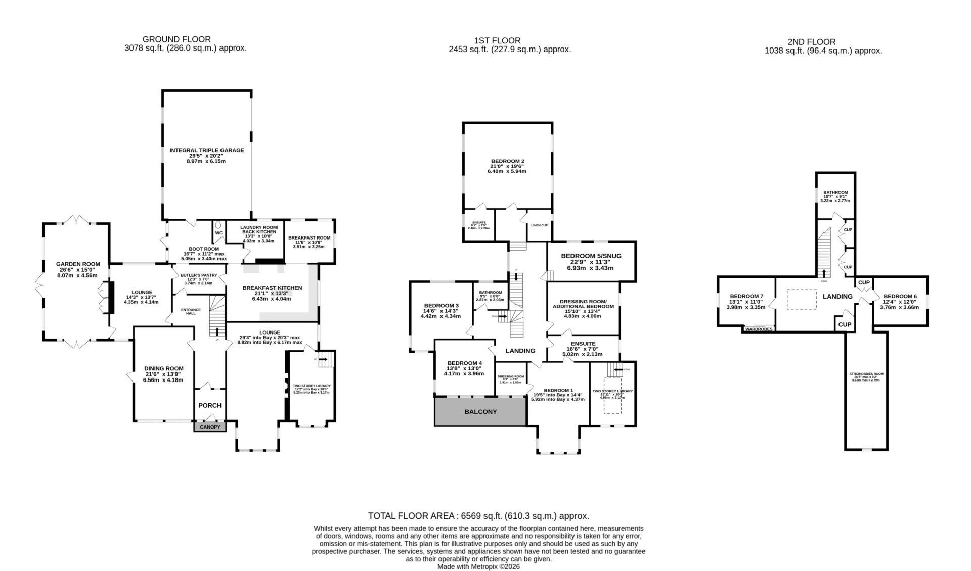 Hillcrest,Alexander Drive, Douglas floorplan