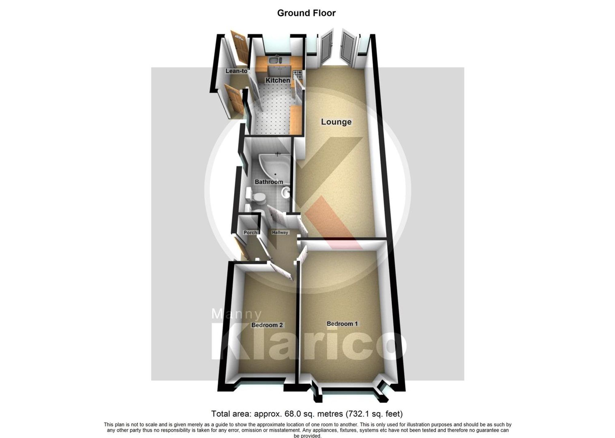 94 Boyne Road, Birmingham floorplan