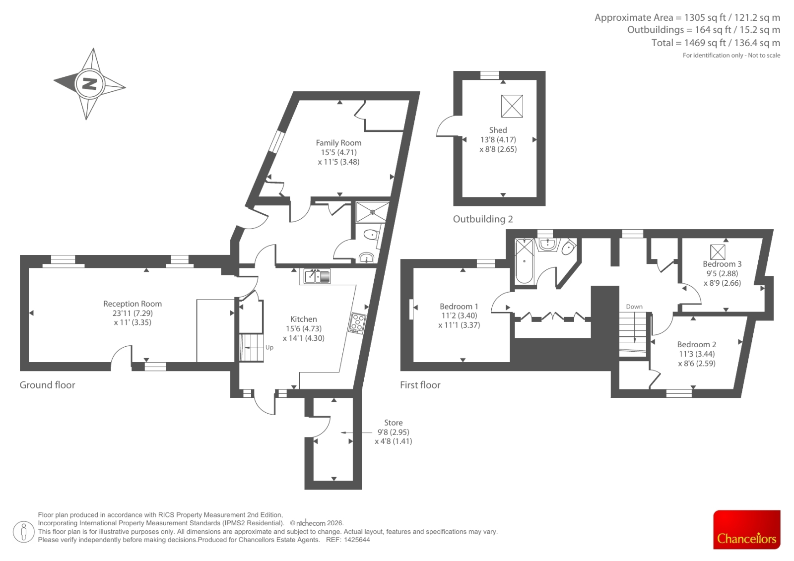 BLACK FIRE COTTAGE, Black Fire Cottage, Kidlington floorplan