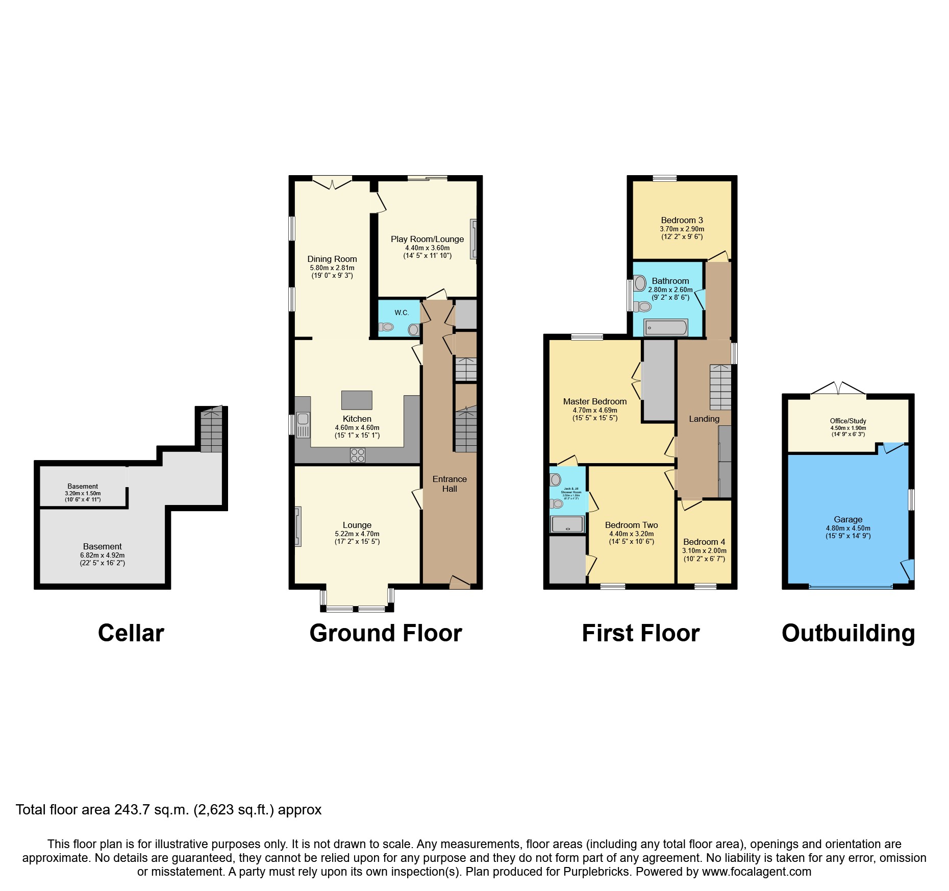 High Green Road, Altofts, Normanton WF6, 4 bedroom detached house for