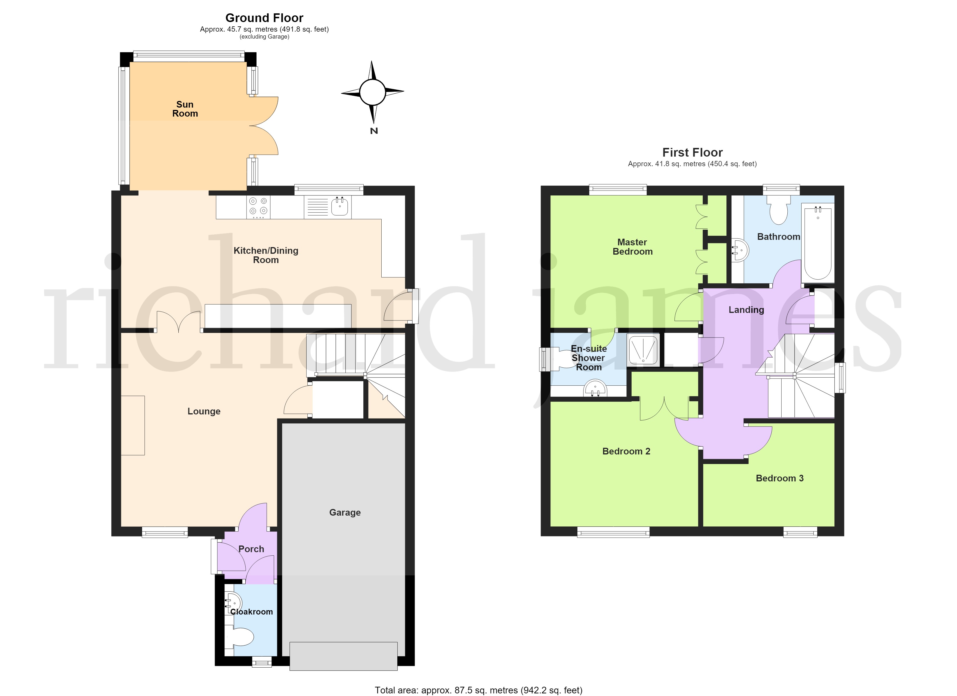 9, Merefields, Irthlingborough floorplan