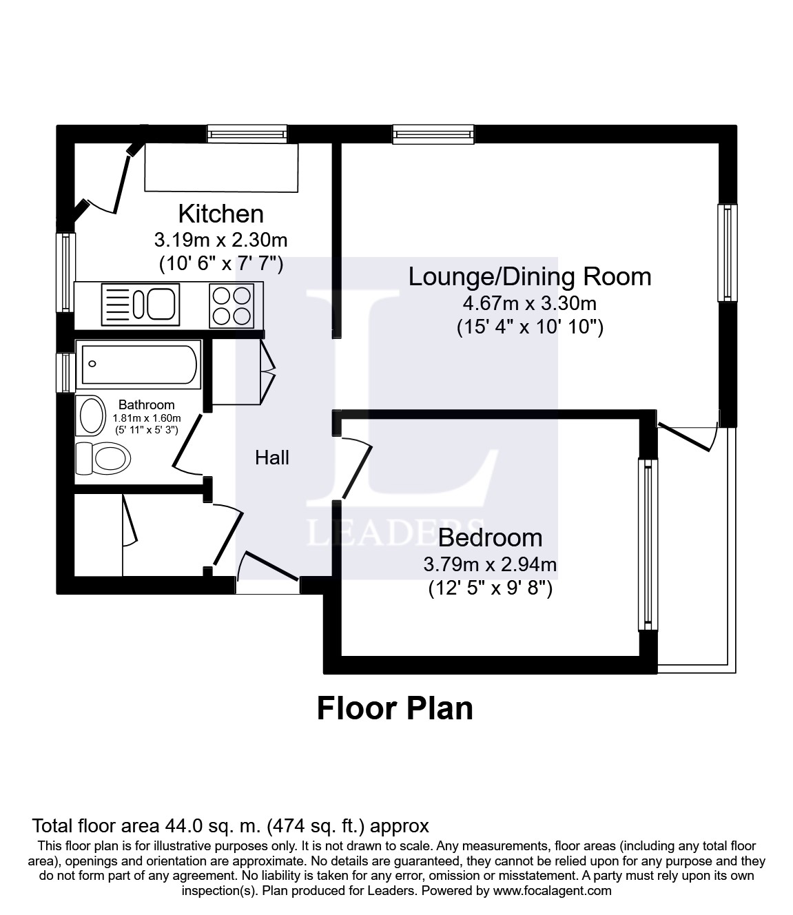 1 Bedrooms  to rent in Mathews Way, Paganhill, Stroud GL5