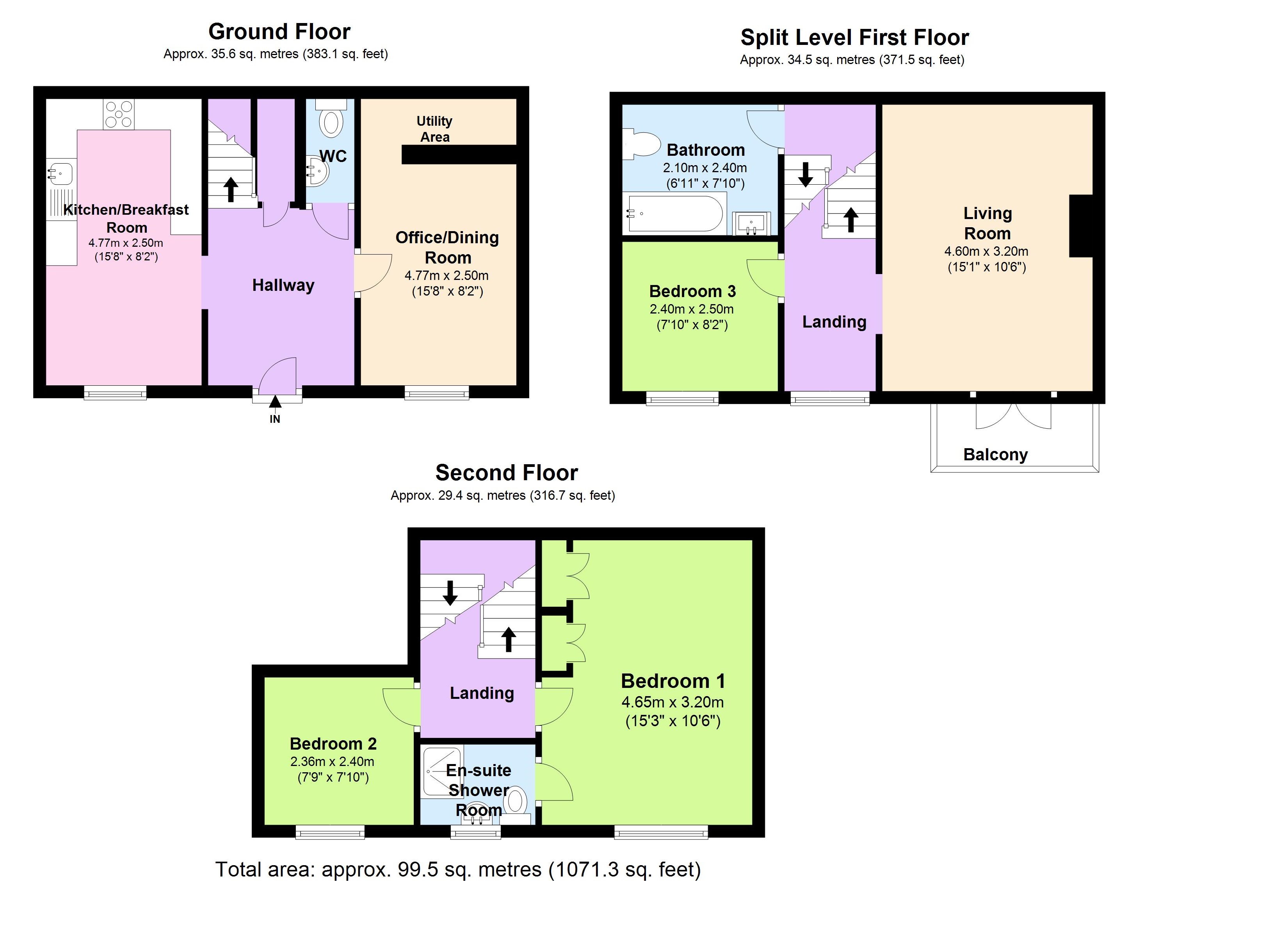 3 Bedrooms Terraced house for sale in Eastern Terrace Mews, Brighton BN2