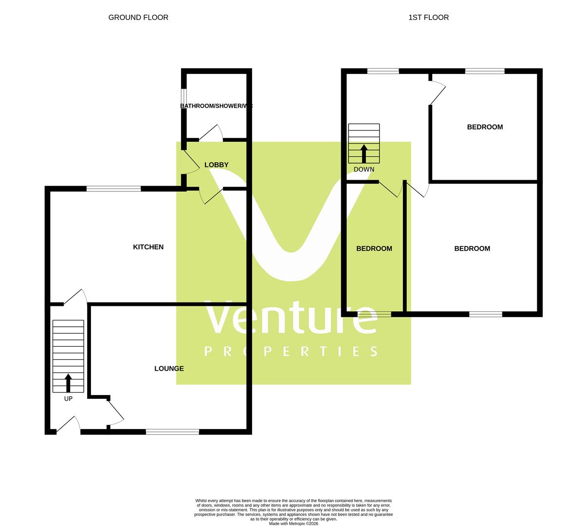 71, Second Avenue, Chester Le Street floorplan