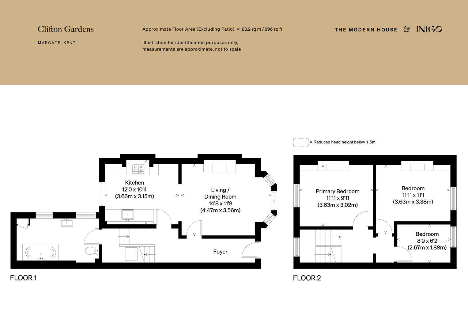 29, Clifton Gardens, Margate floorplan