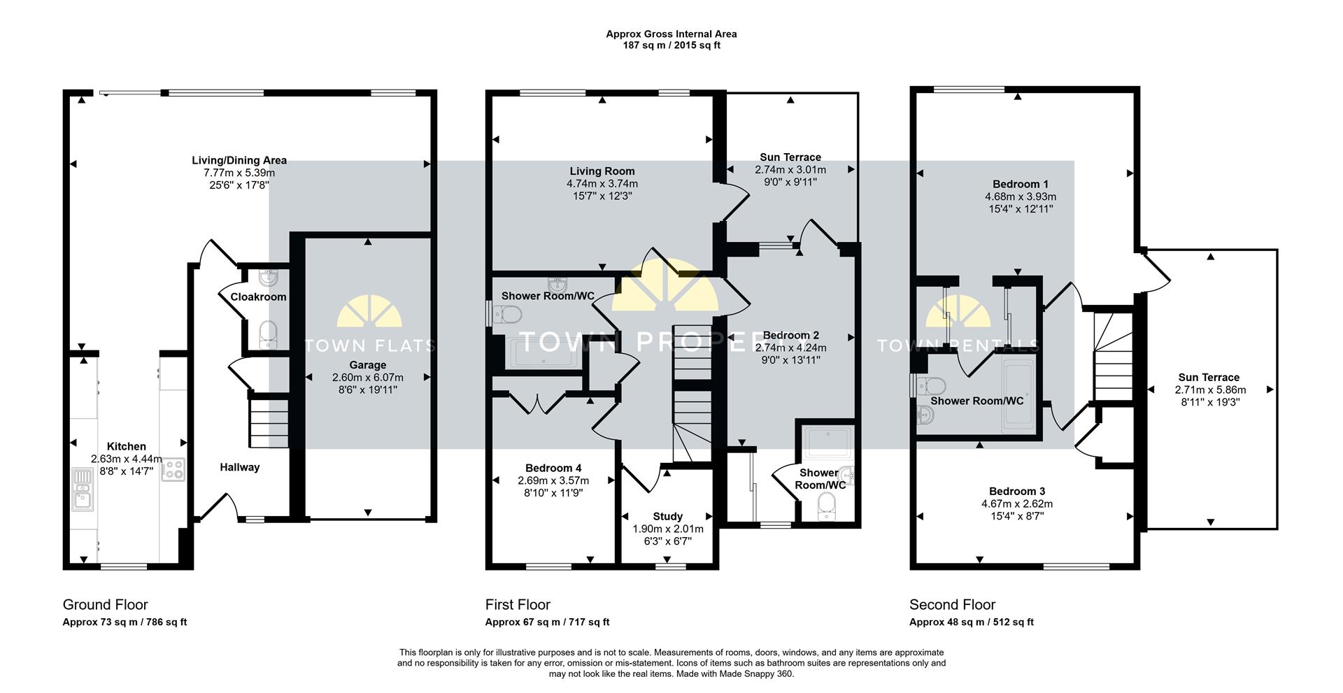 4, Genovesa Way, Eastbourne floorplan