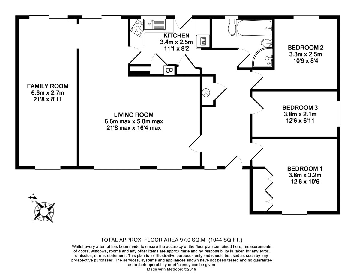 3 Bedrooms Bungalow to rent in Northbury Avenue, Ruscombe, Twyford, Berkshire RG10