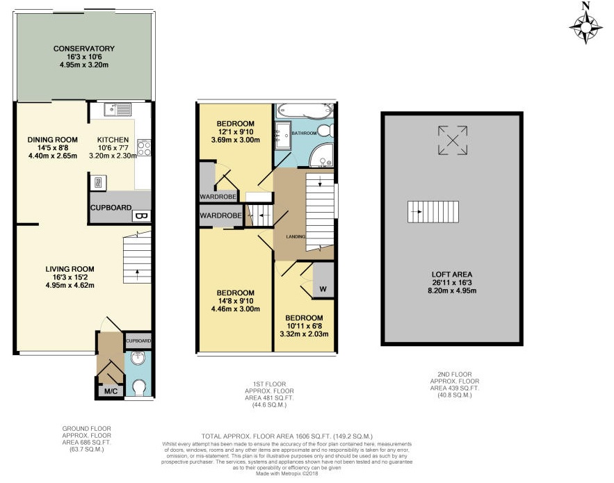 3 Bedrooms End terrace house for sale in Thames Meadow, West Molesey KT8