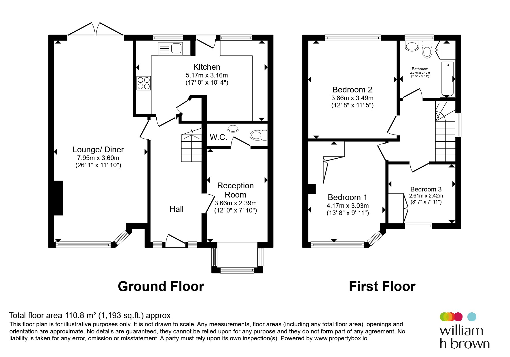 12, Marton Grove, Doncaster floorplan