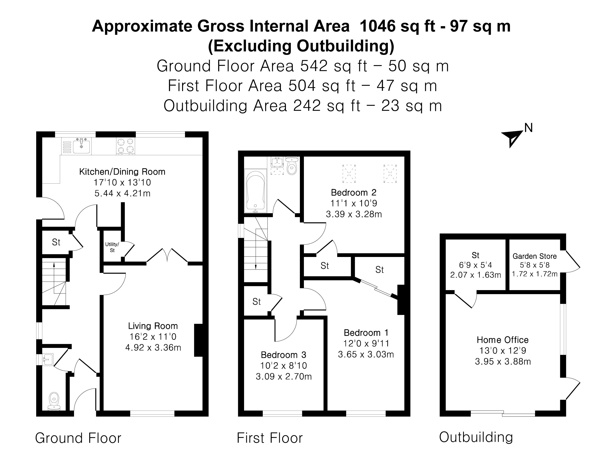 25, Dolphin Close, Cambridge floorplan