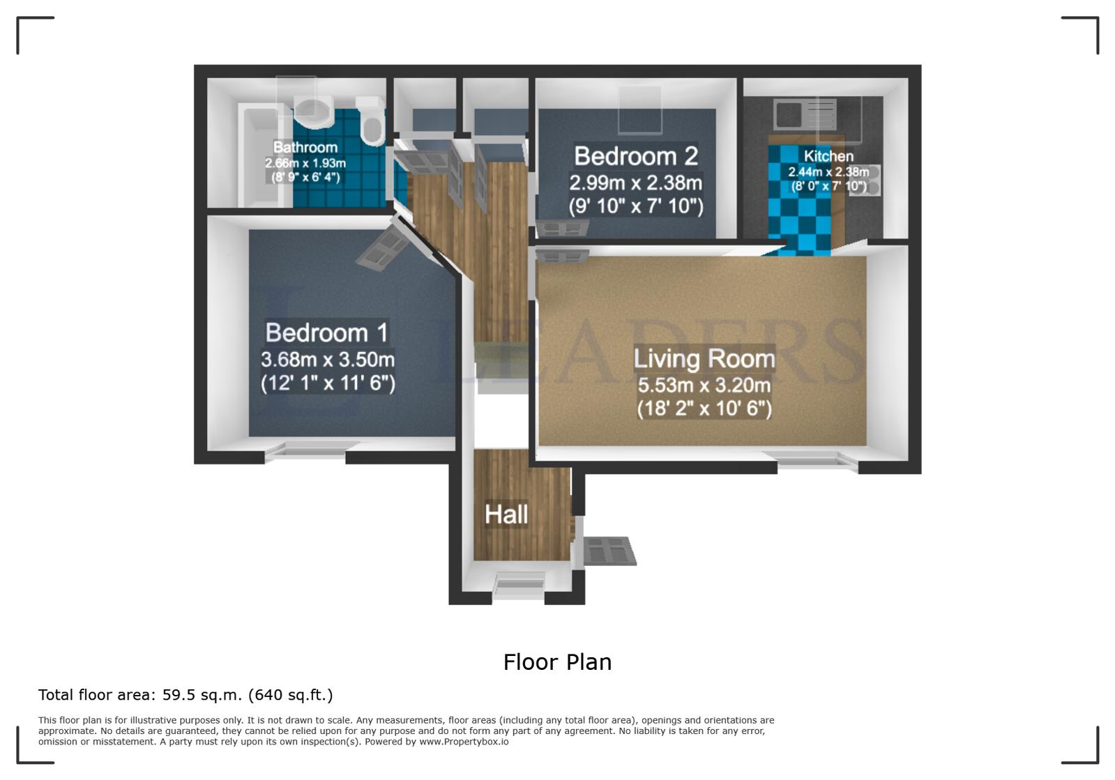 5, Riverside Way, Halstead floorplan