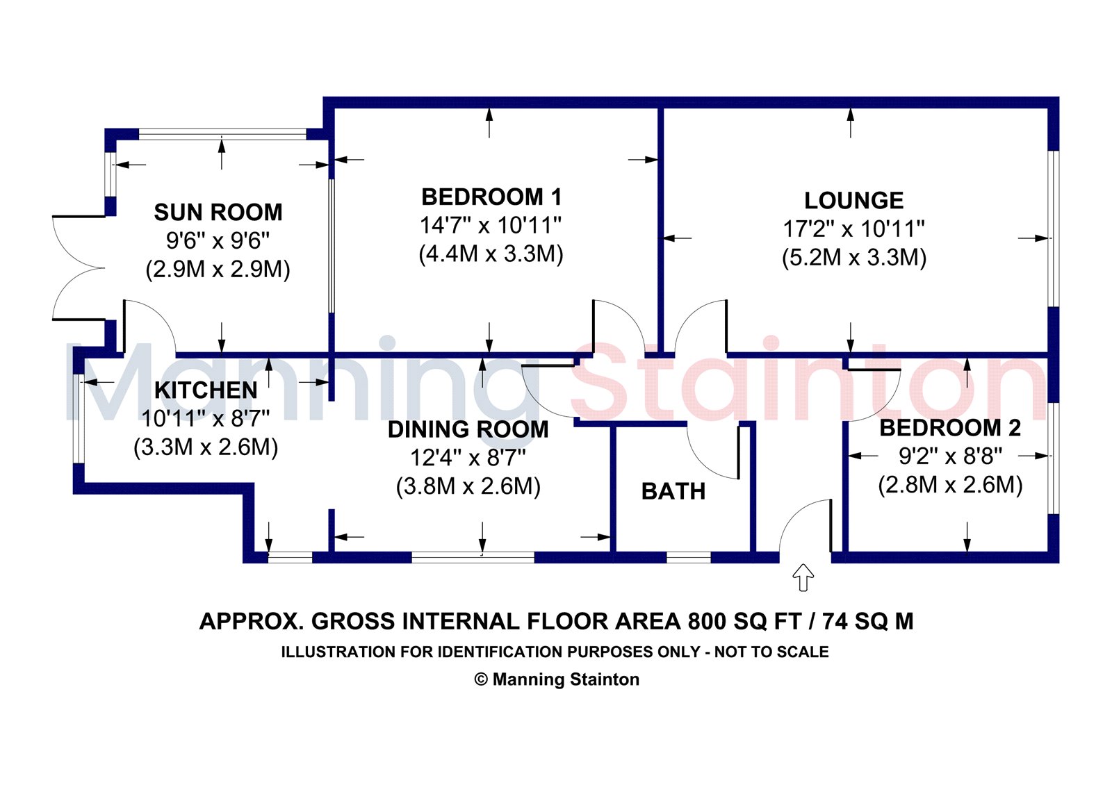 15, Maybury Avenue, Wakefield floorplan