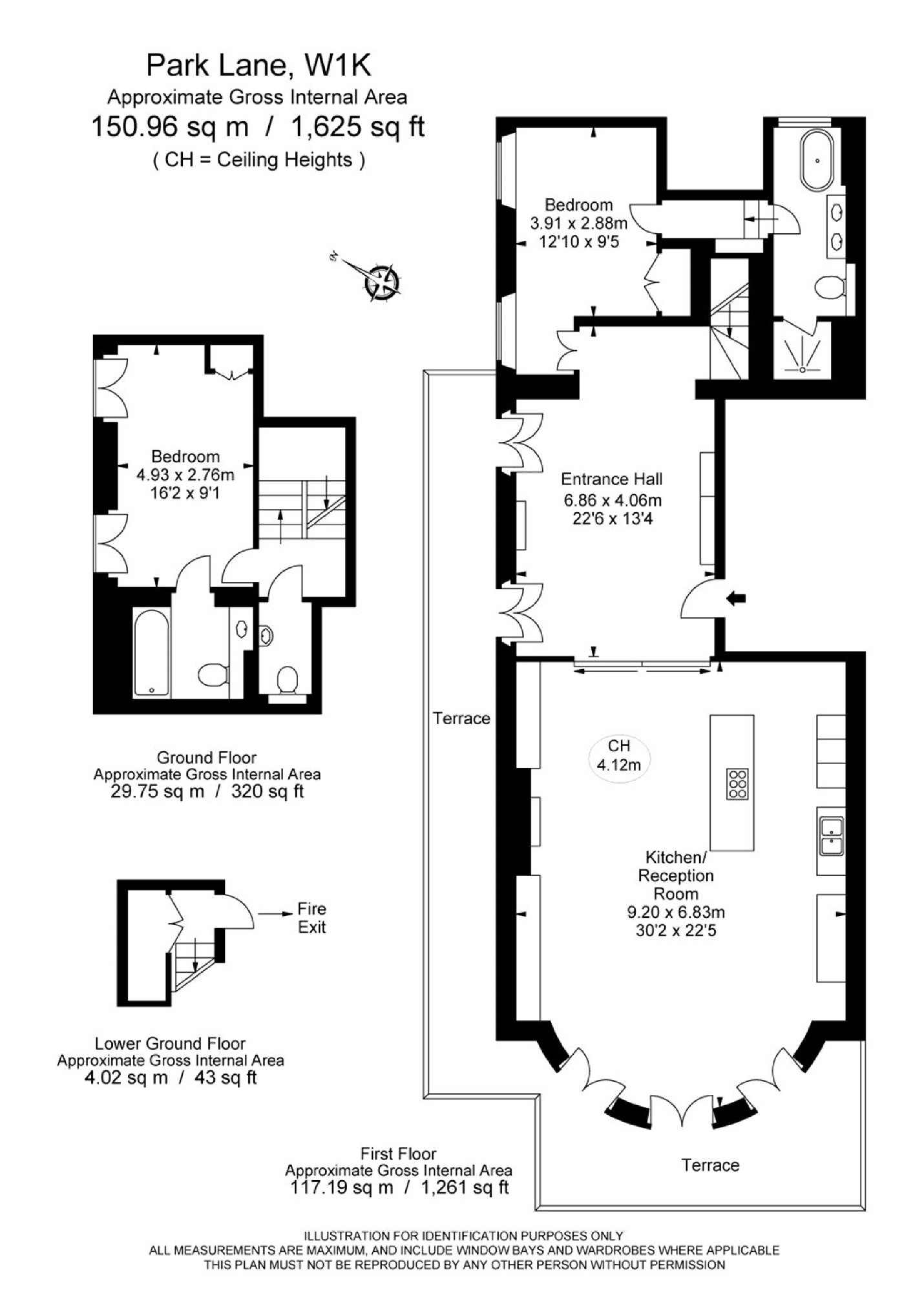 2 Bedrooms Flat to rent in Park Lane, Mayfair, London W1K