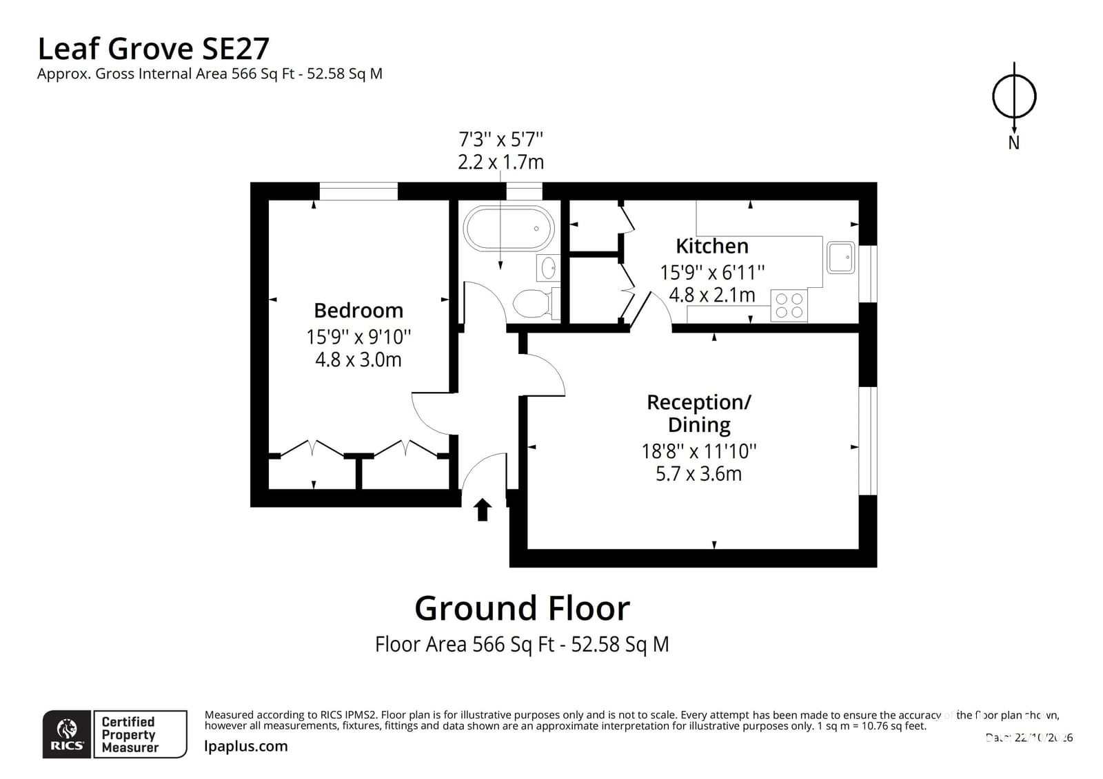 Leaf Grove, London floorplan