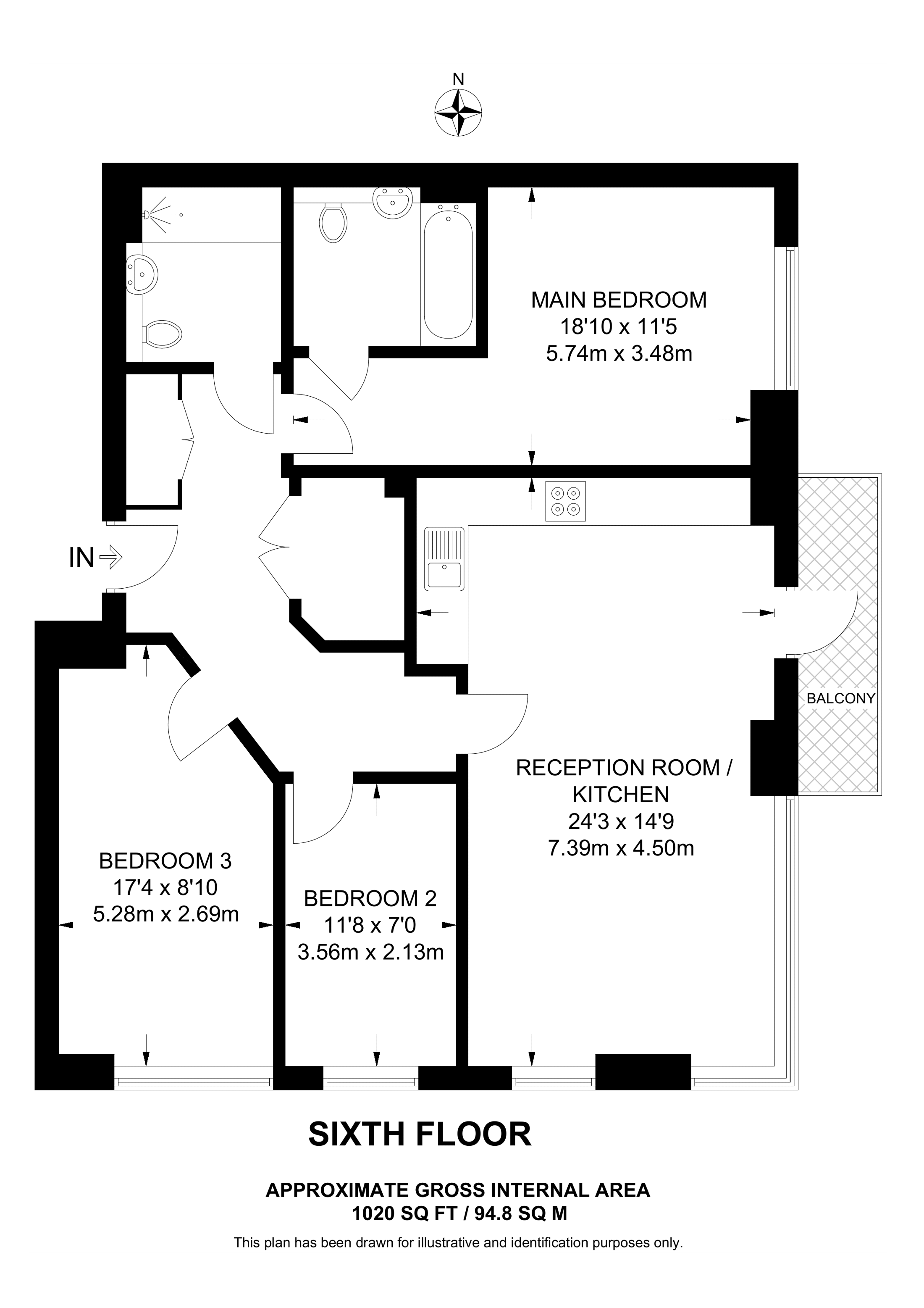 Ottley Drive, Kidbrooke, London, SE3 floorplan