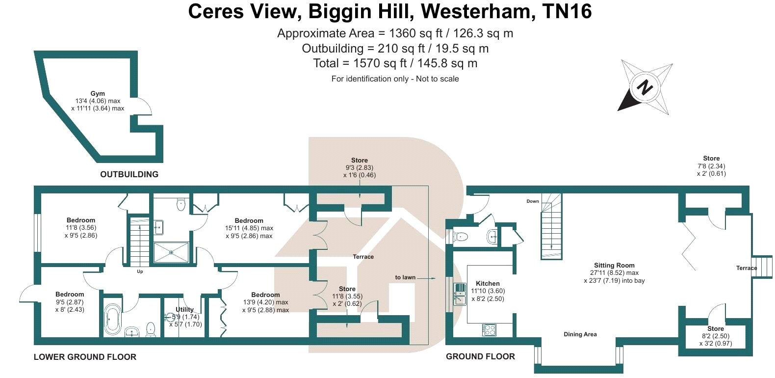 4, Ceres View, Westerham floorplan