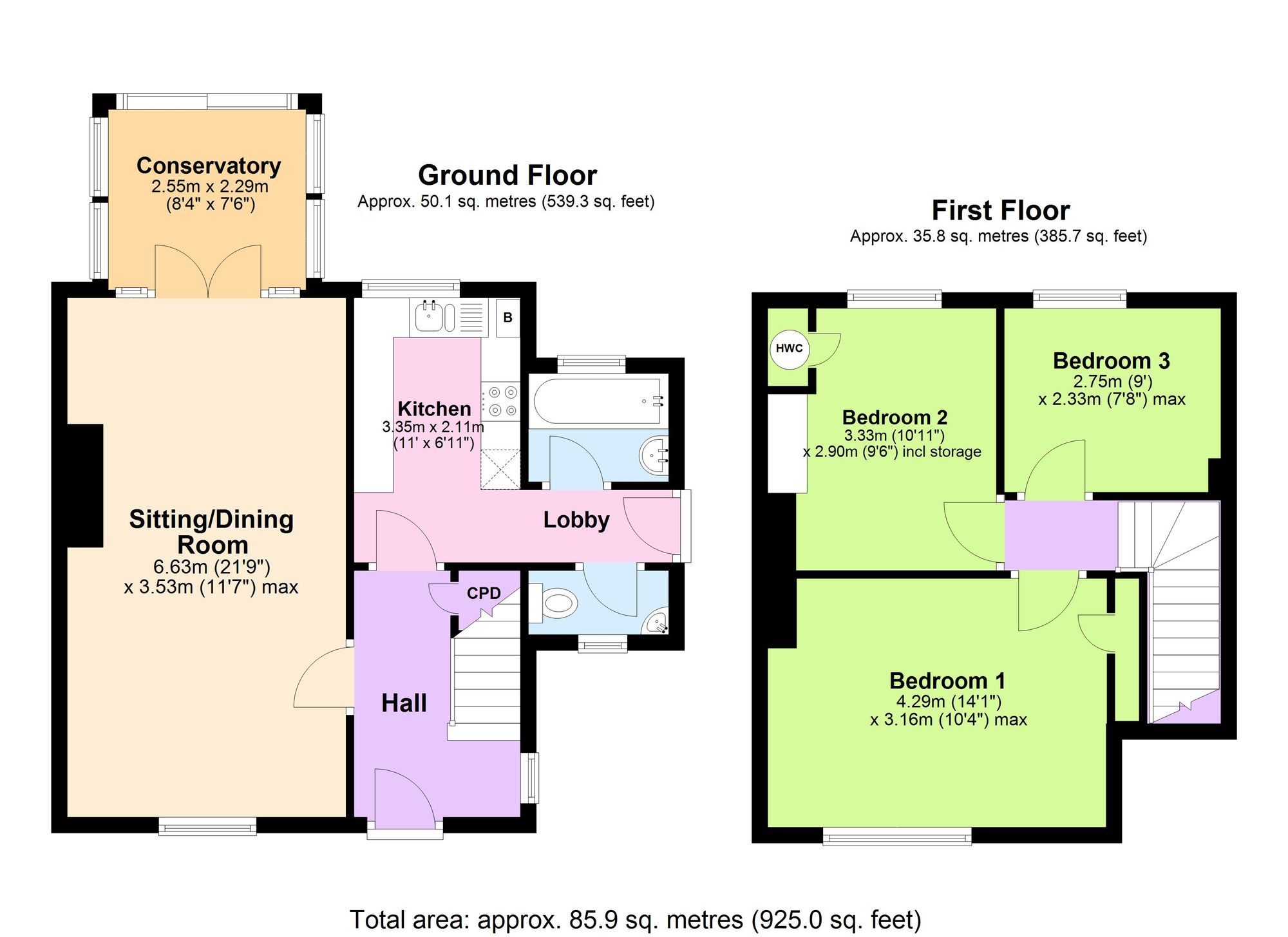 6 Shrubcote, Tenterden floorplan
