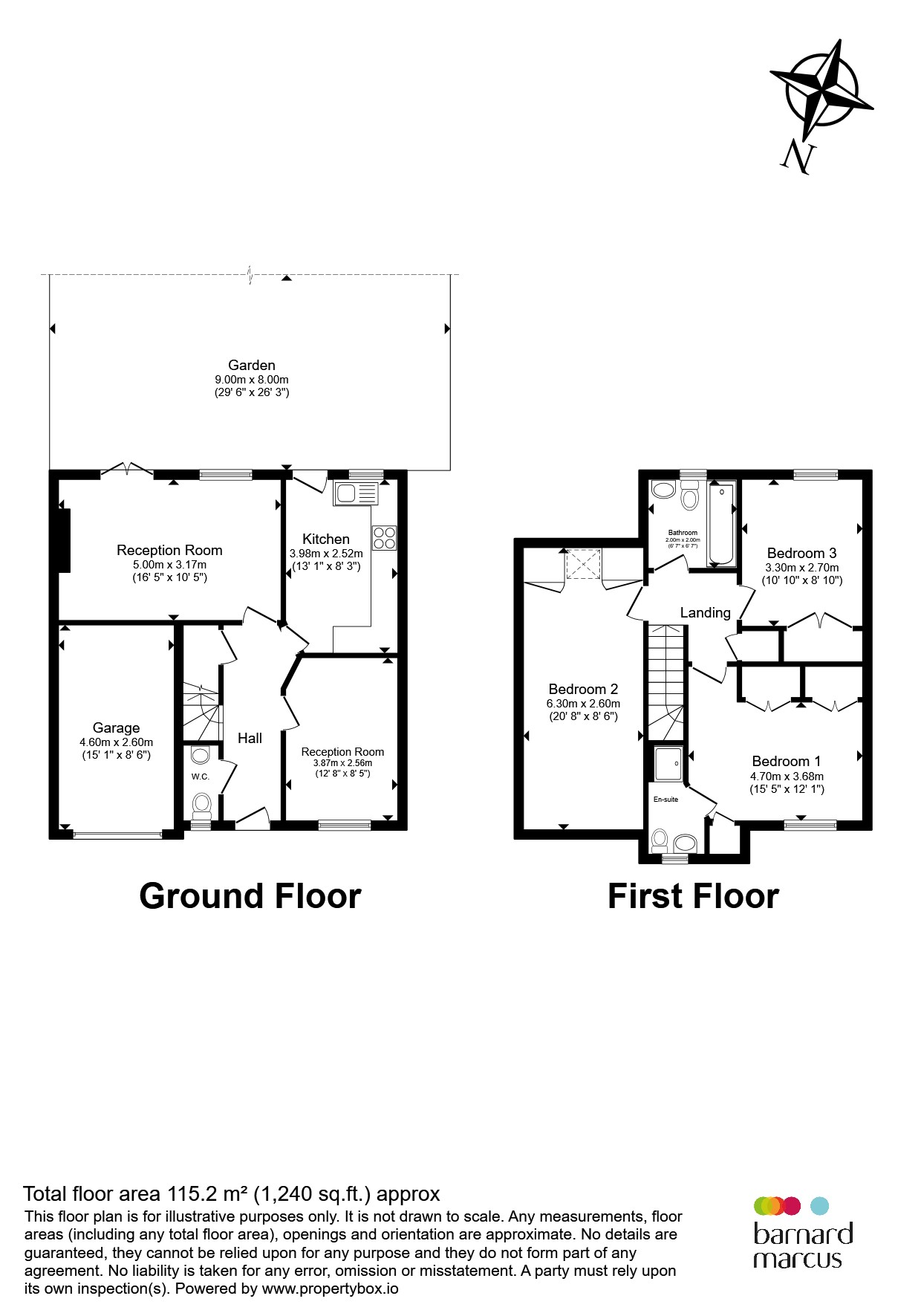 38, Halton Close, London floorplan