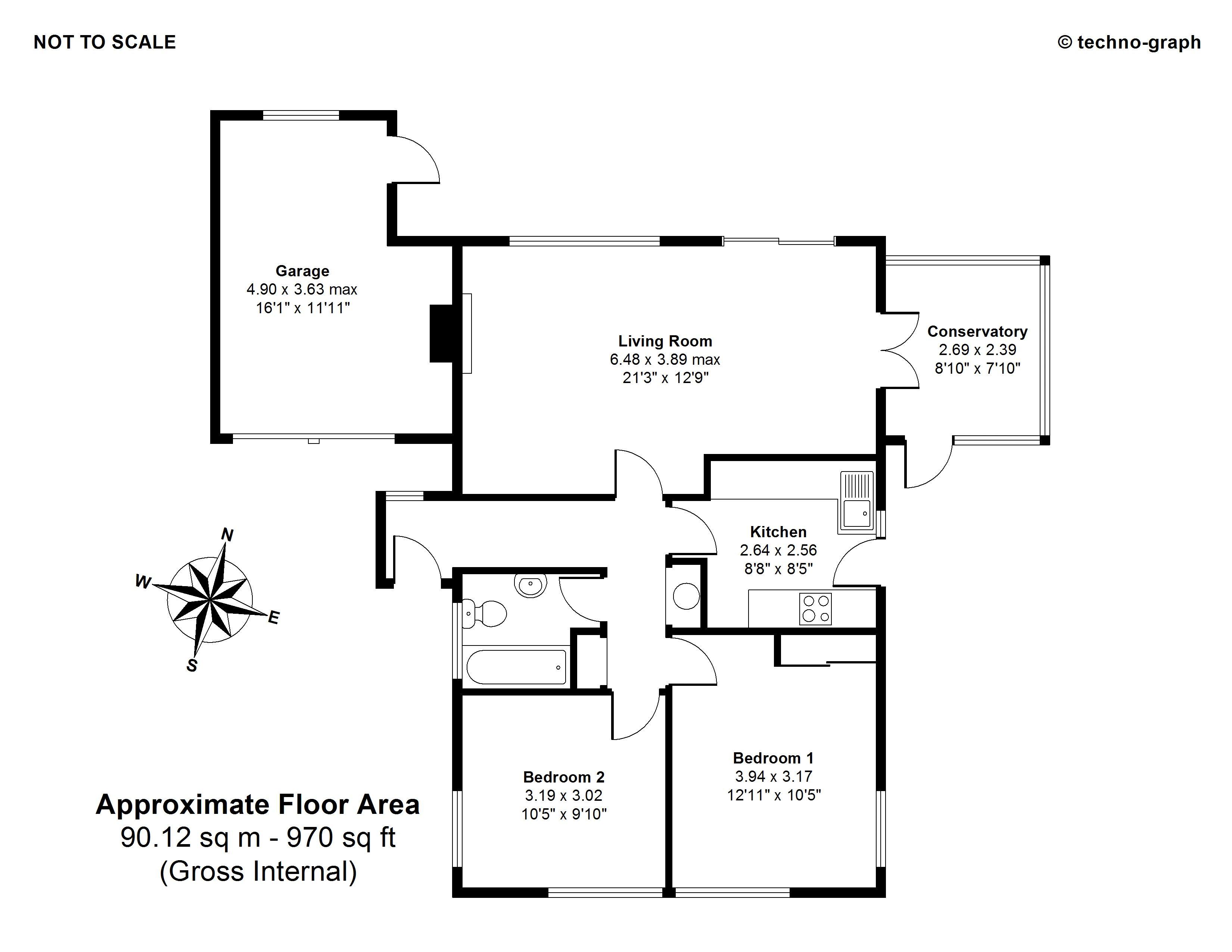 2, Harwood Road, Marlow floorplan