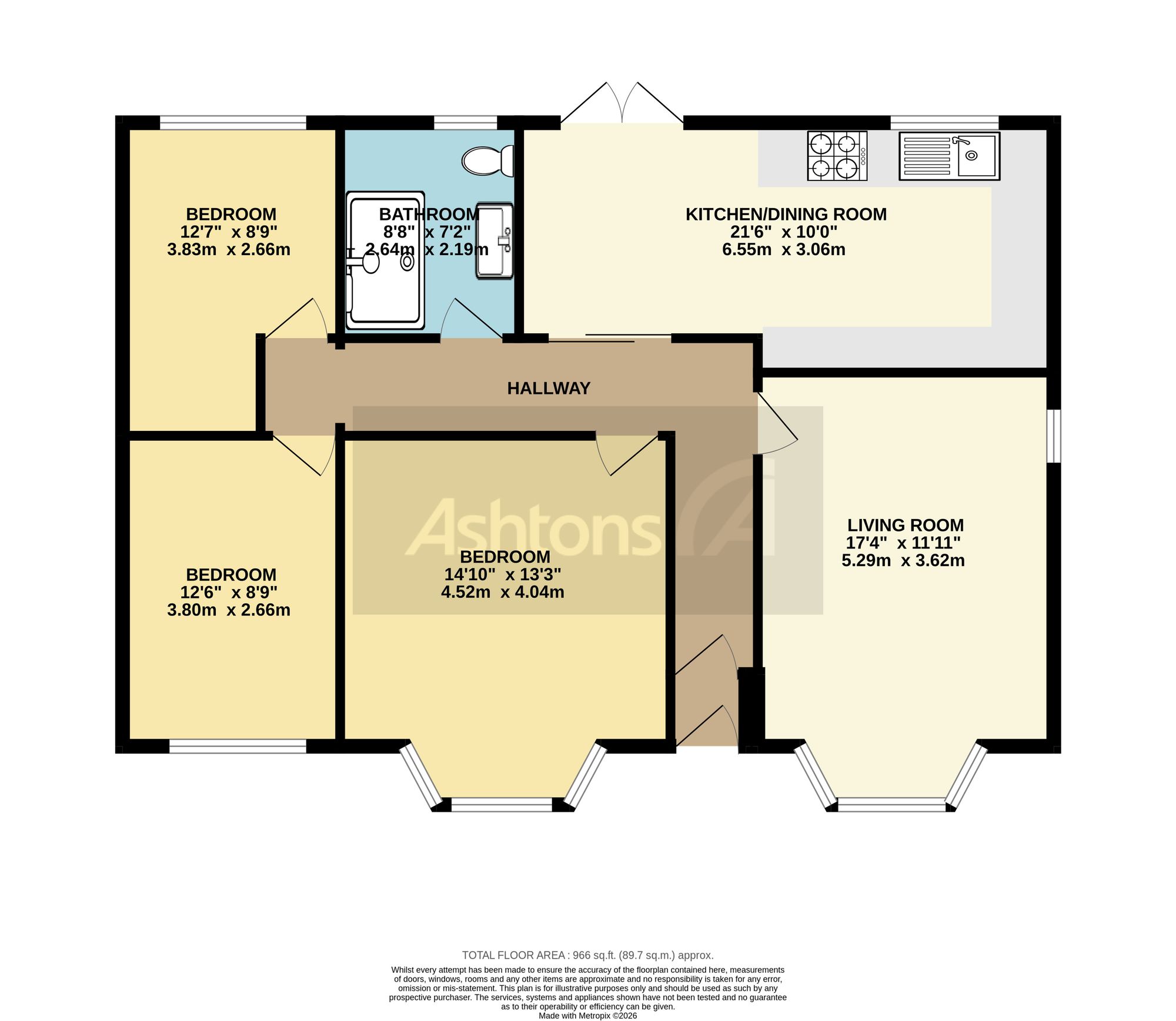 389 Slag Lane, Warrington floorplan