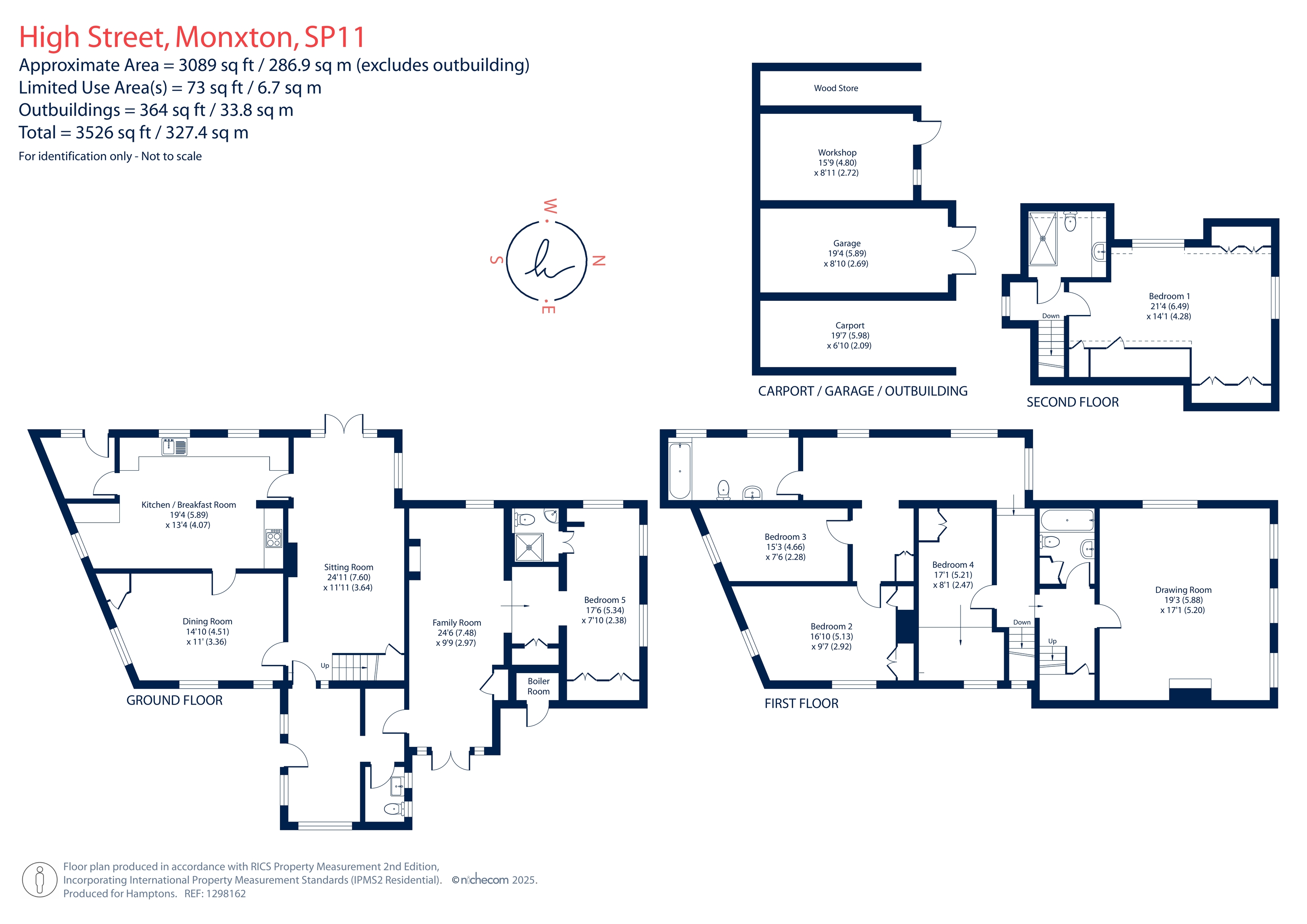 Monxton Mill, High Street, Monxton floorplan