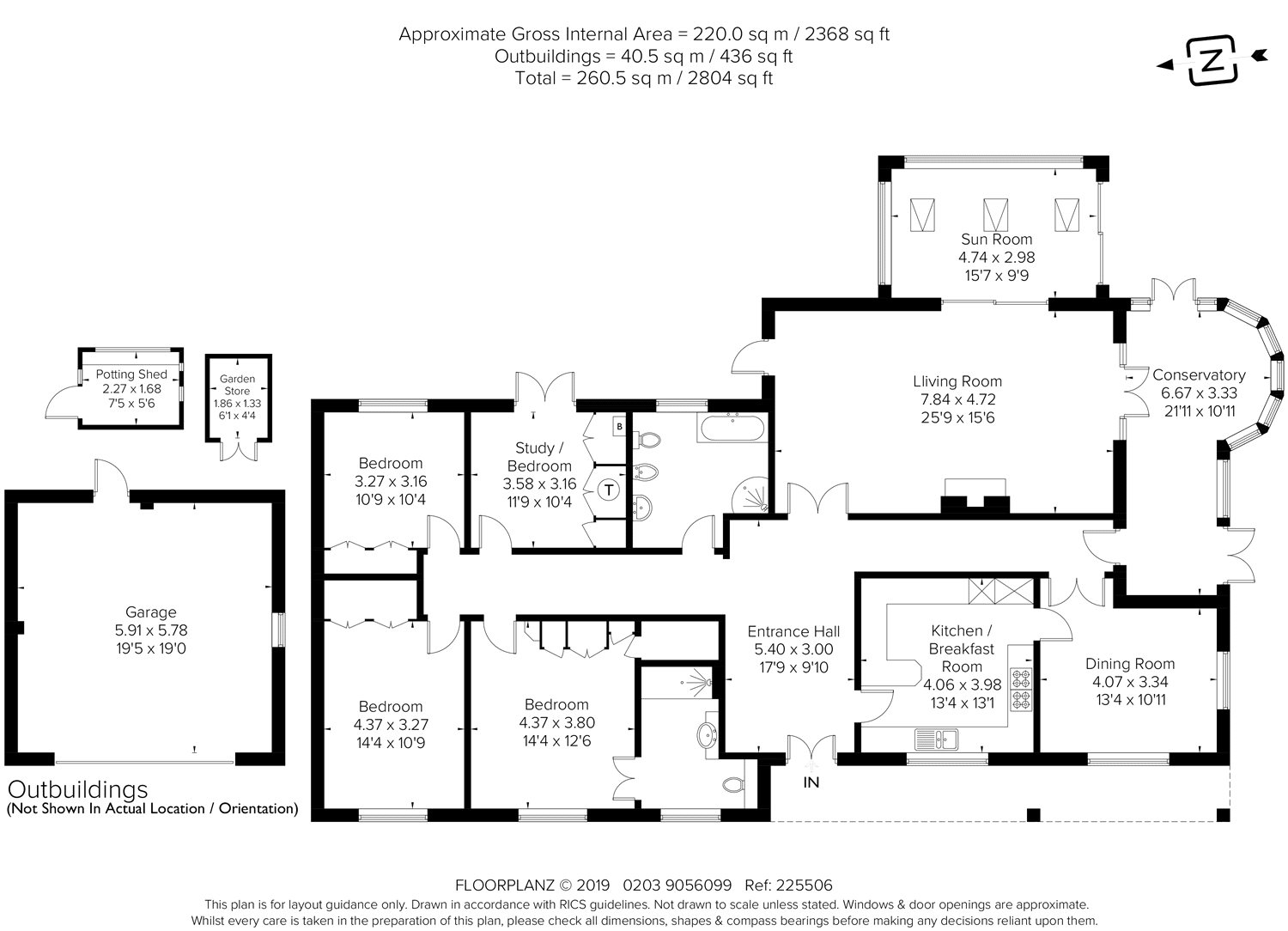 4 Bedrooms Detached bungalow for sale in Gables Road, Church Crookham, Fleet GU52